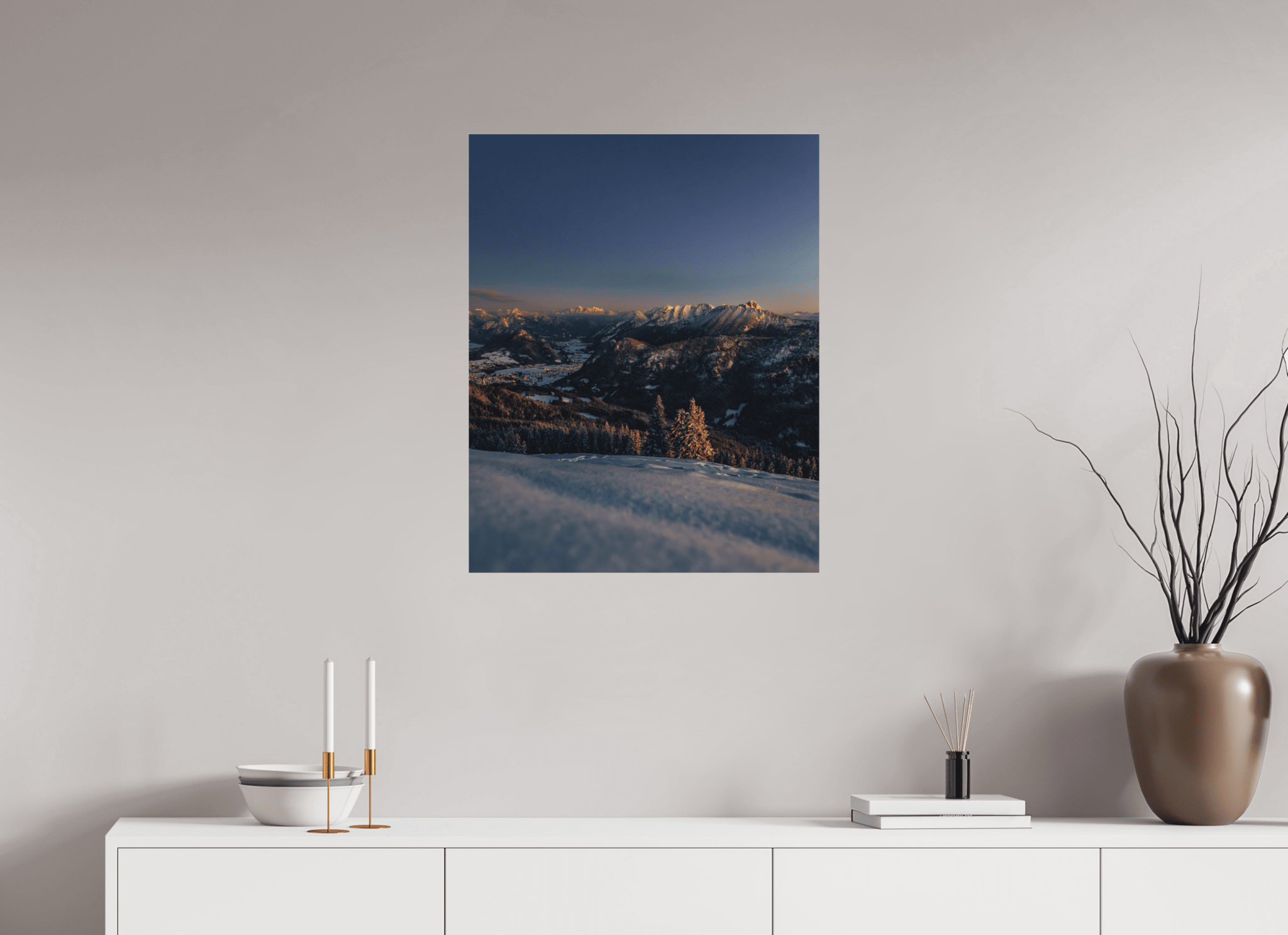 Blick auf Pfronten II - Chris - Frumolt - Shop