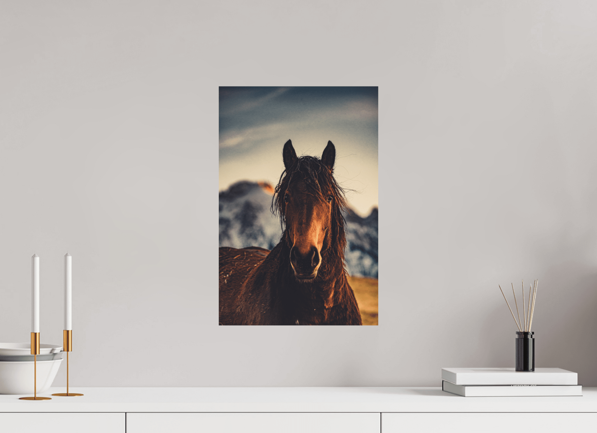 Das Pferd im Winter. - Chris - Frumolt - Shop