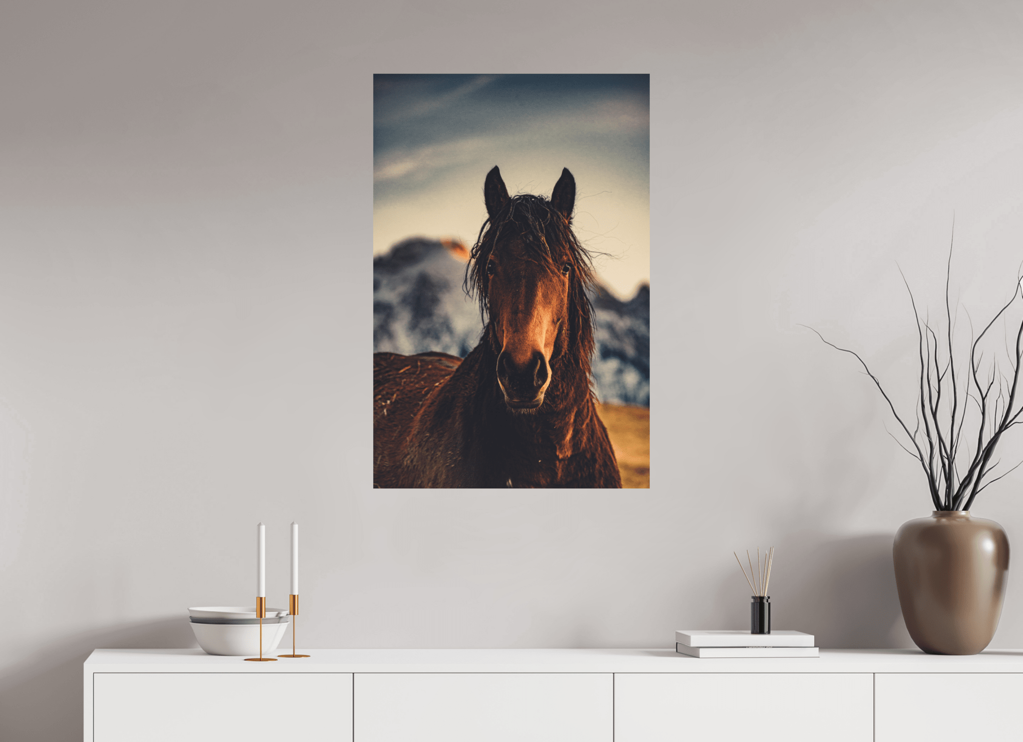 Das Pferd im Winter. - Chris - Frumolt - Shop