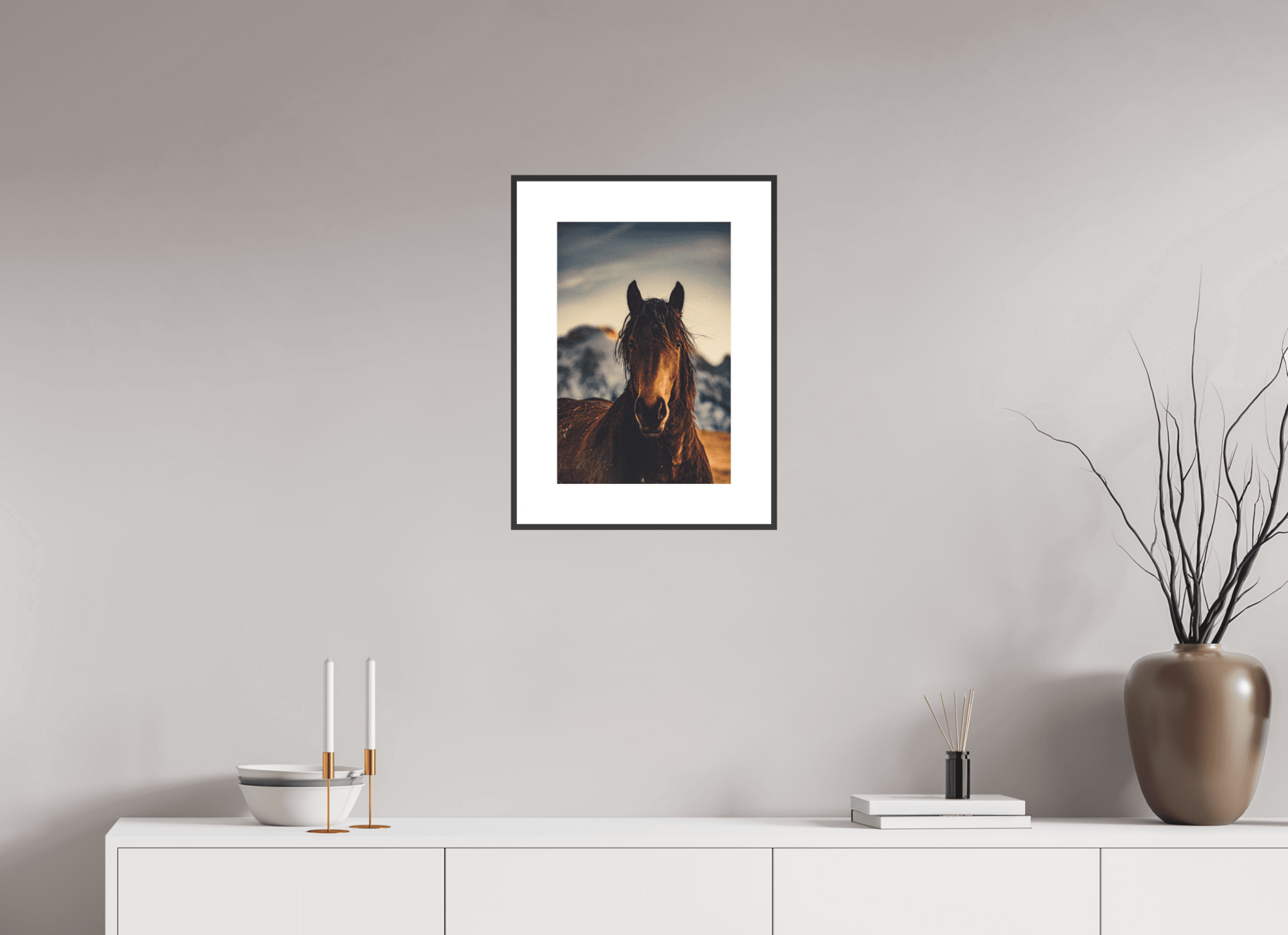 Das Pferd im Winter. - Chris - Frumolt - Shop