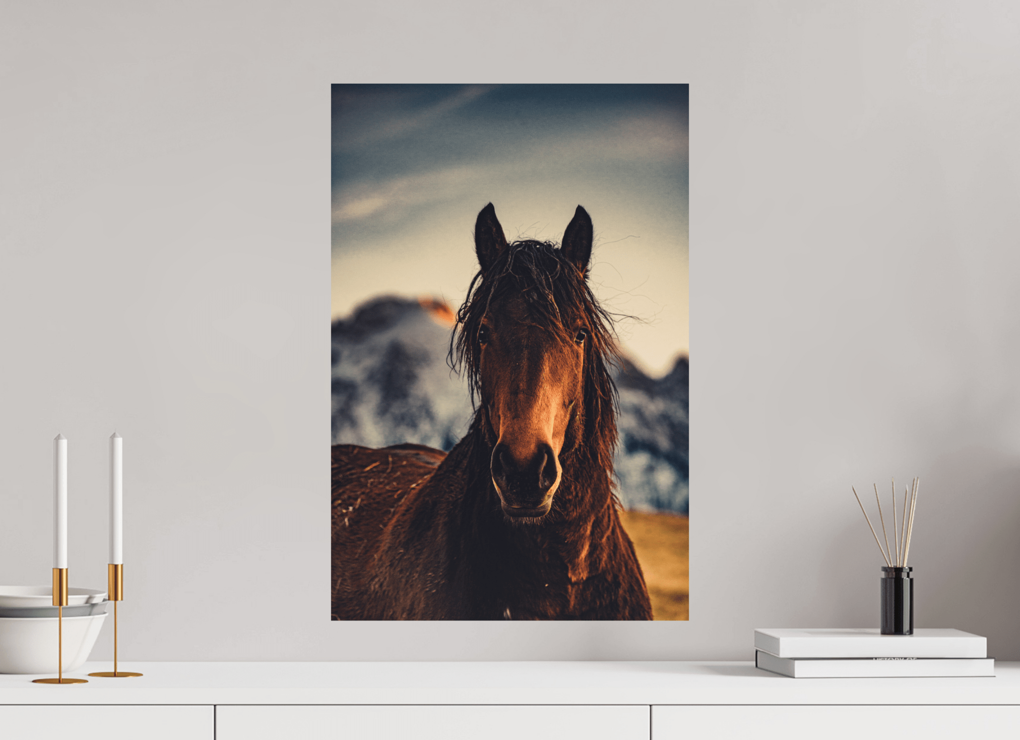 Das Pferd im Winter. - Chris - Frumolt - Shop