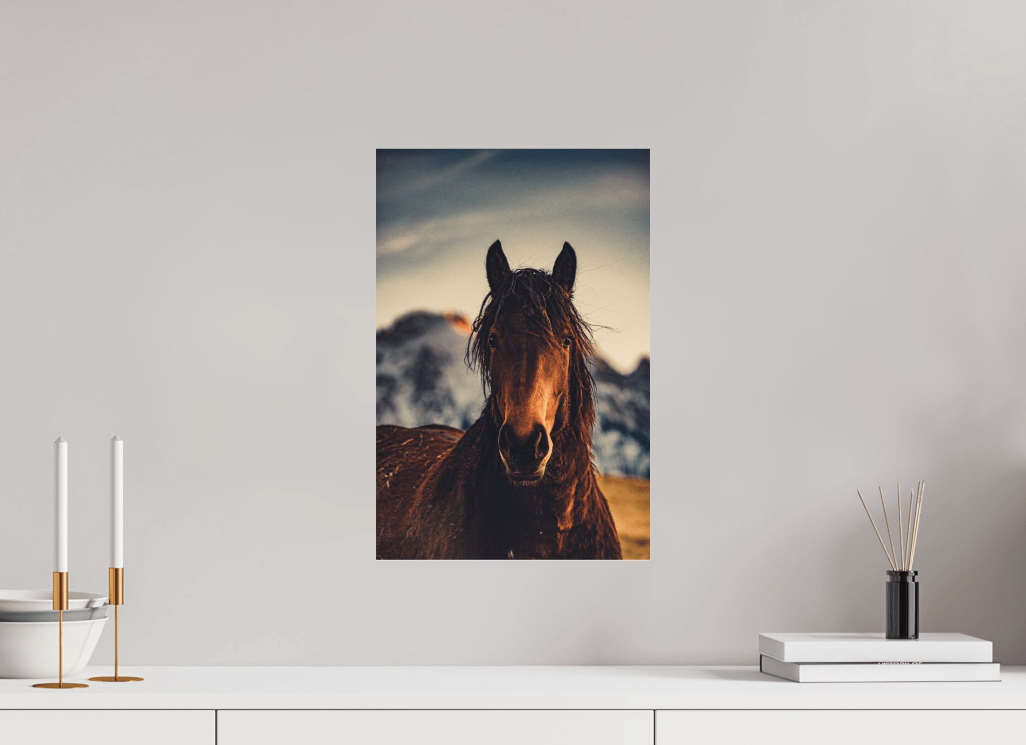 Das Pferd im Winter. - Chris - Frumolt - Shop