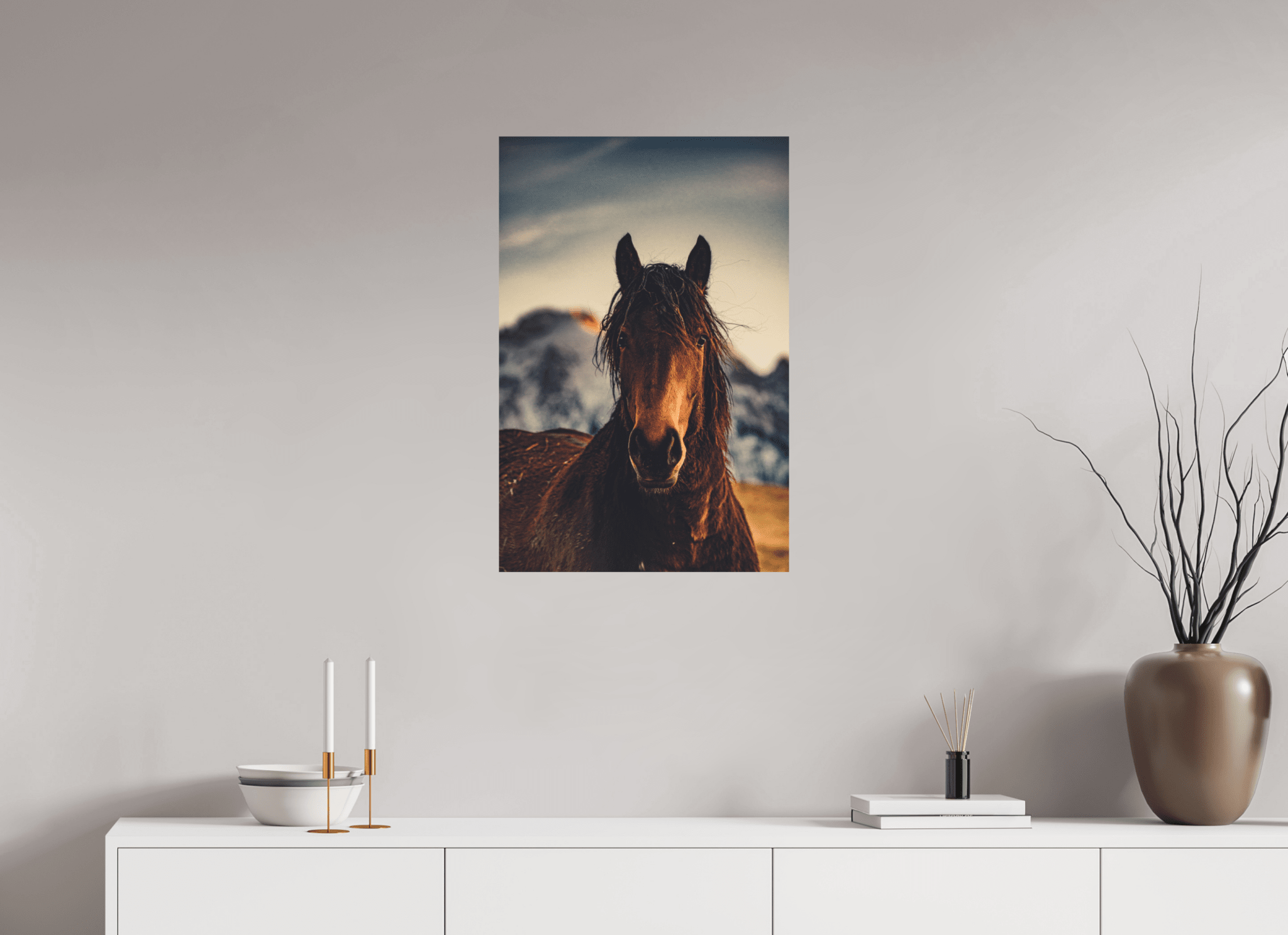 Das Pferd im Winter. - Chris - Frumolt - Shop
