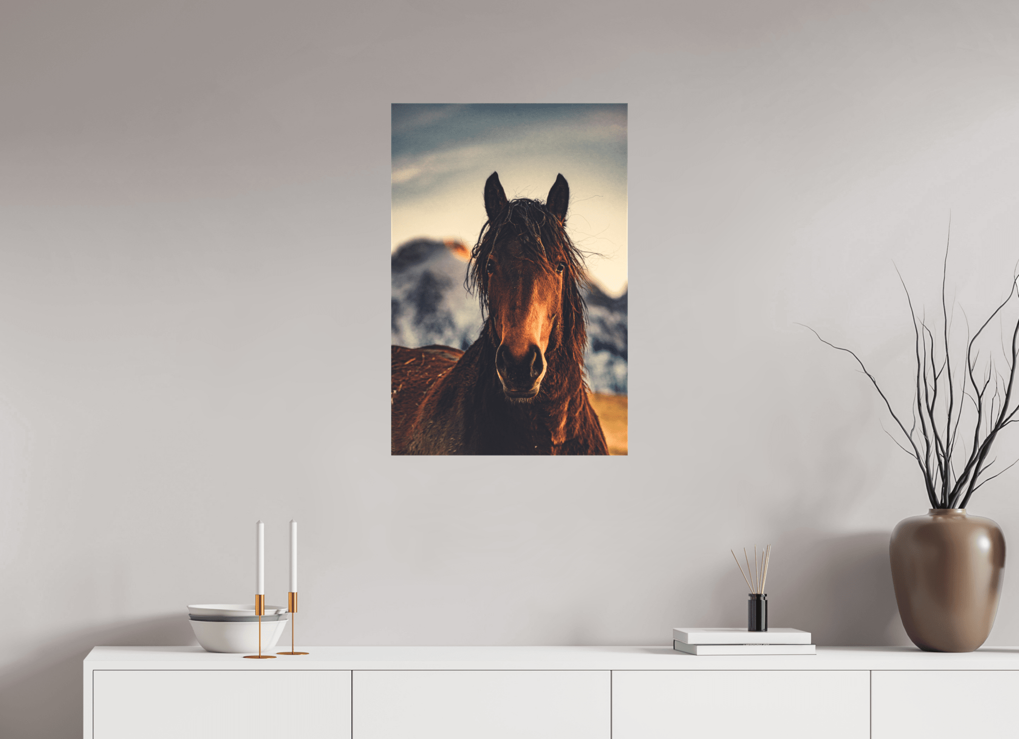 Das Pferd im Winter. - Chris - Frumolt - Shop