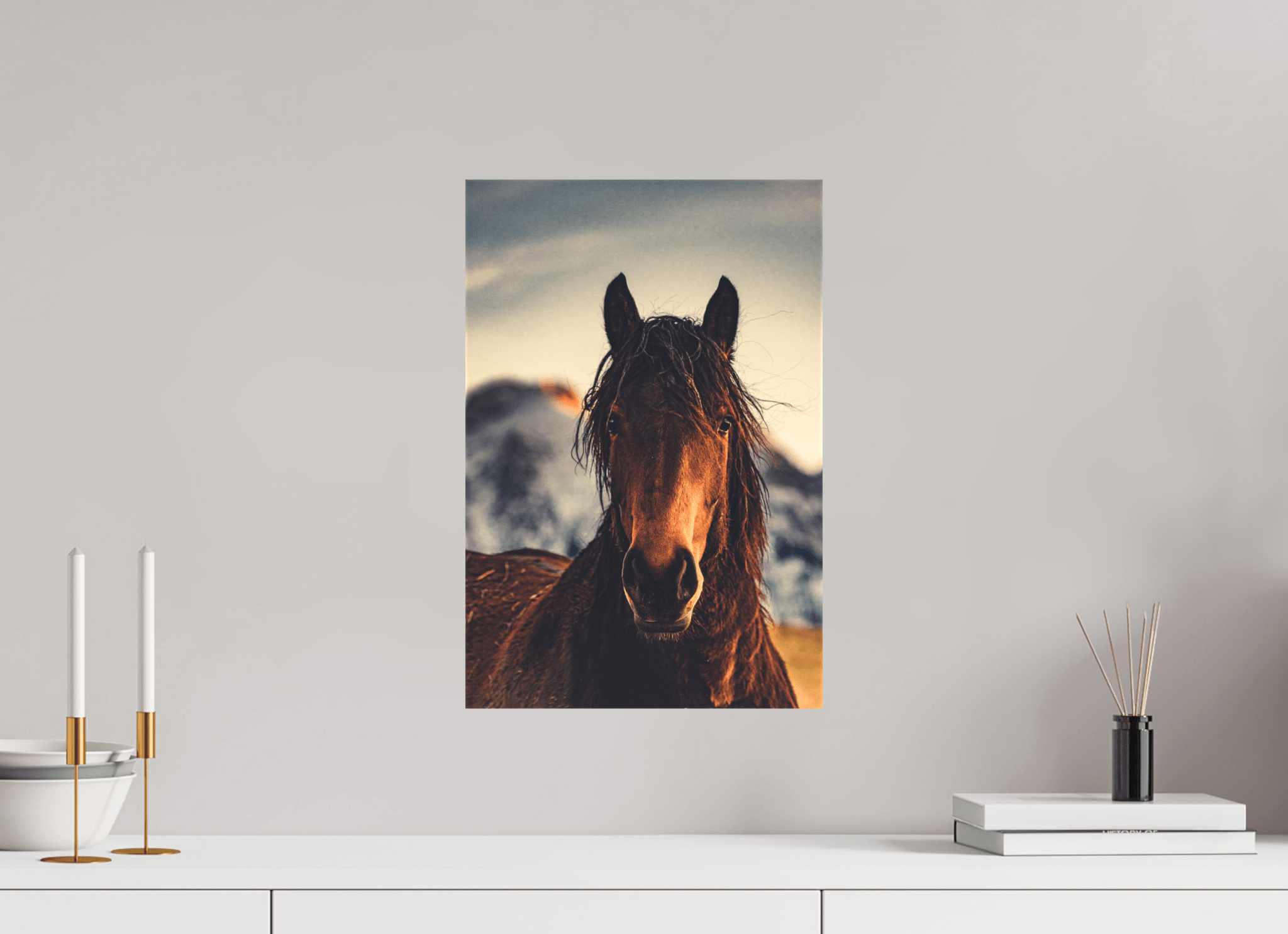 Das Pferd im Winter. - Chris - Frumolt - Shop