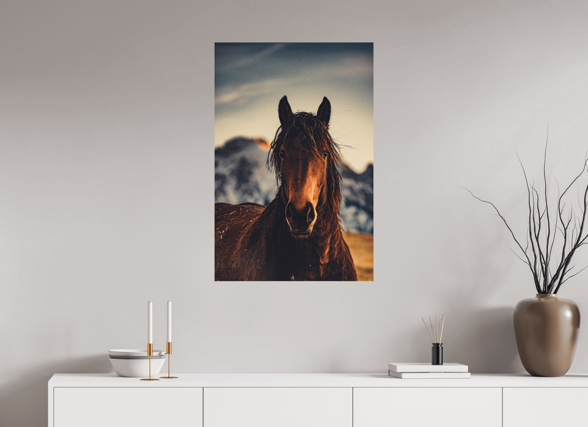 Das Pferd im Winter. - Chris - Frumolt - Shop