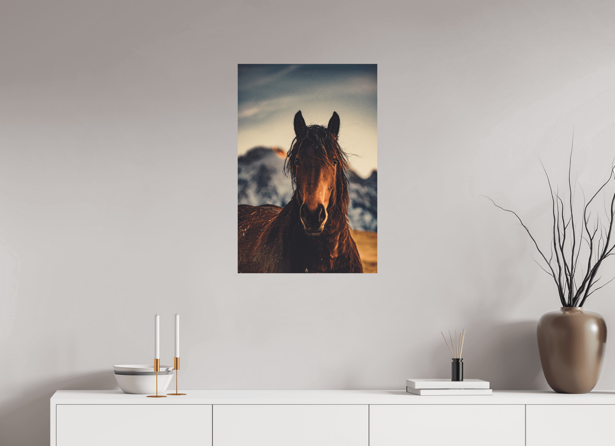 Das Pferd im Winter. - Chris - Frumolt - Shop