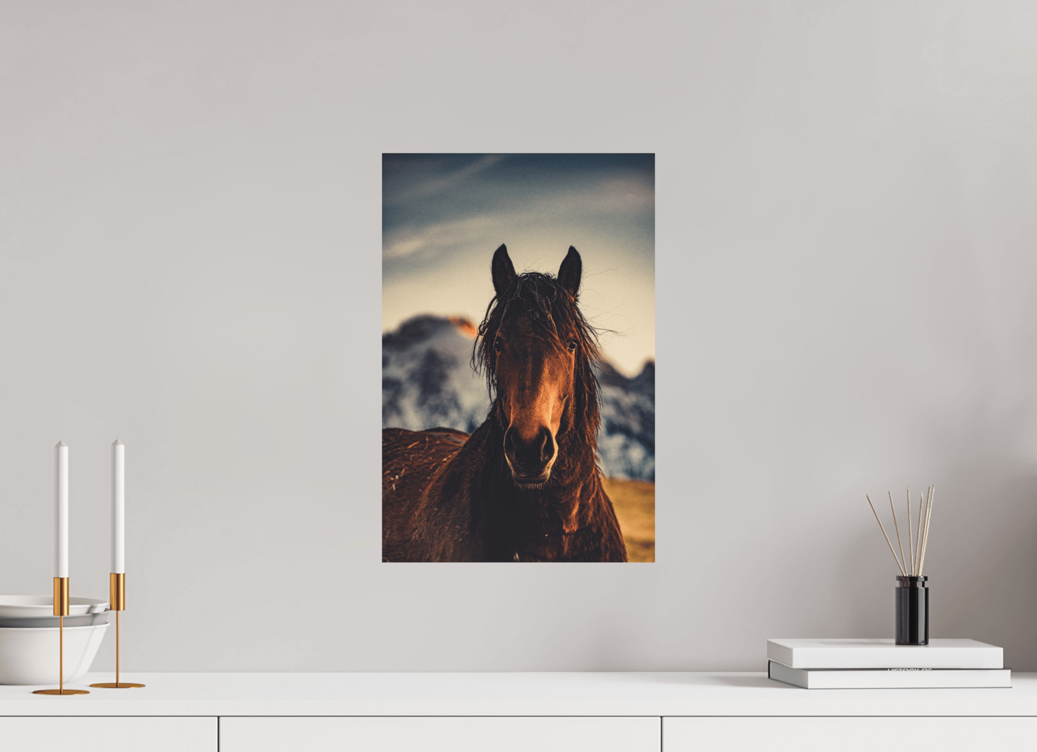 Das Pferd im Winter. - Chris - Frumolt - Shop