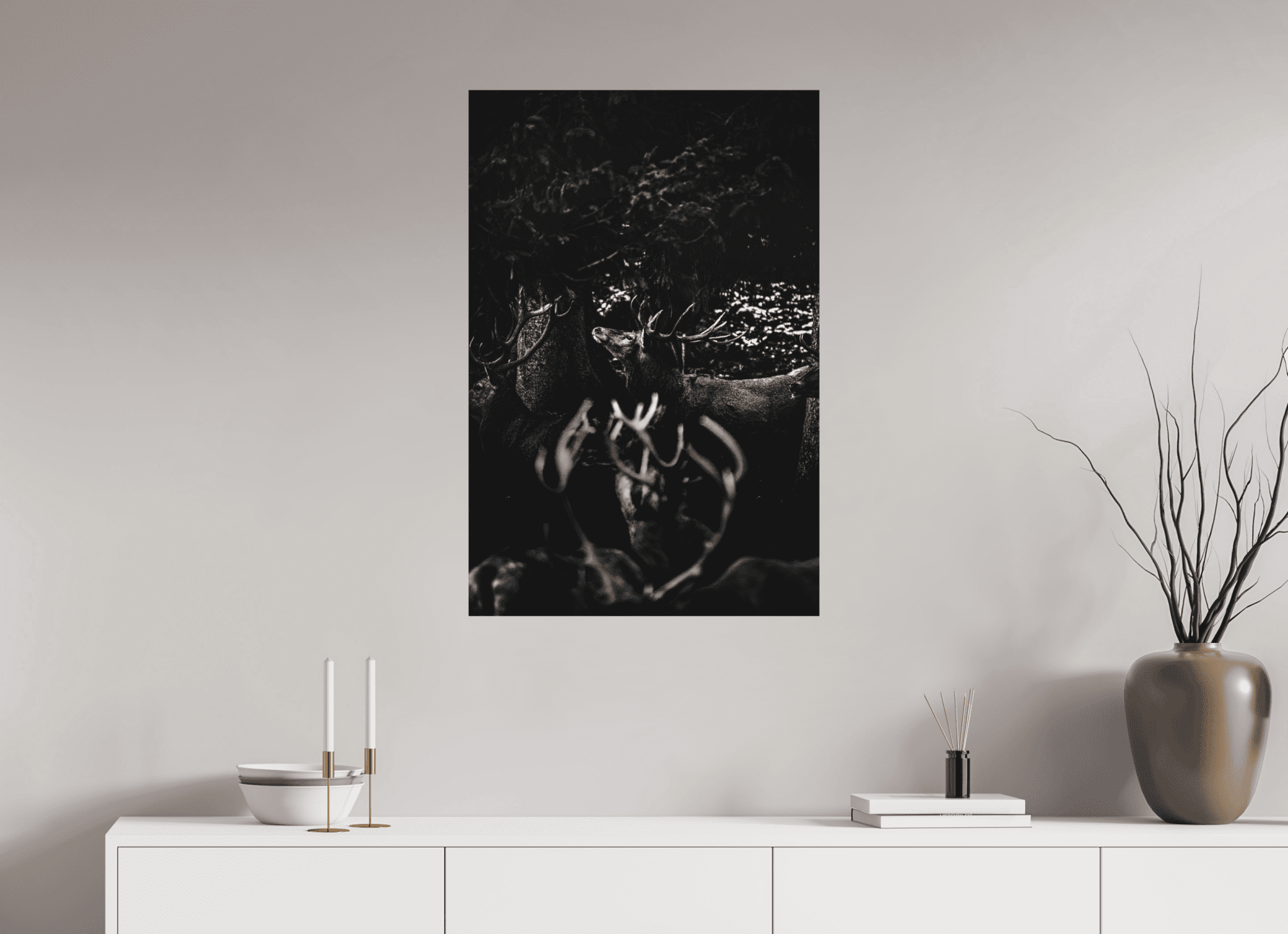 Hirsch im Wald. - Chris - Frumolt - Shop