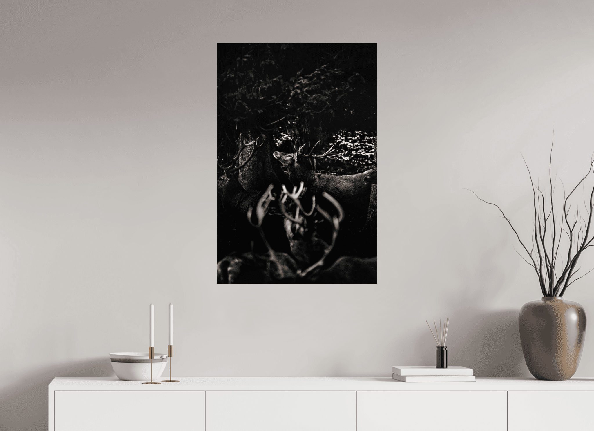 Hirsch im Wald. - Chris - Frumolt - Shop