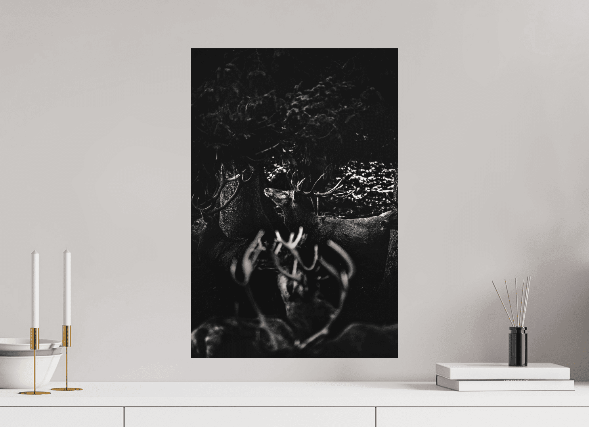 Hirsch im Wald. - Chris - Frumolt - Shop