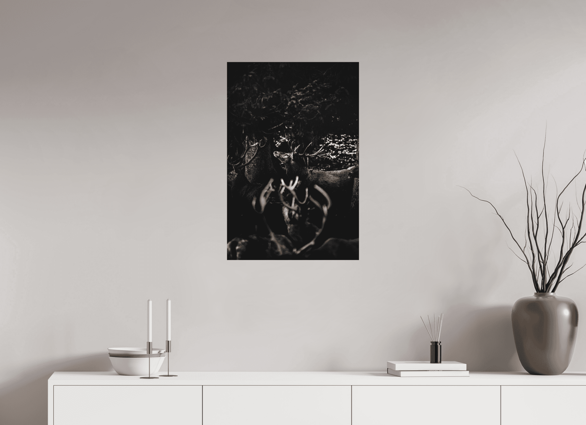 Hirsch im Wald. - Chris - Frumolt - Shop