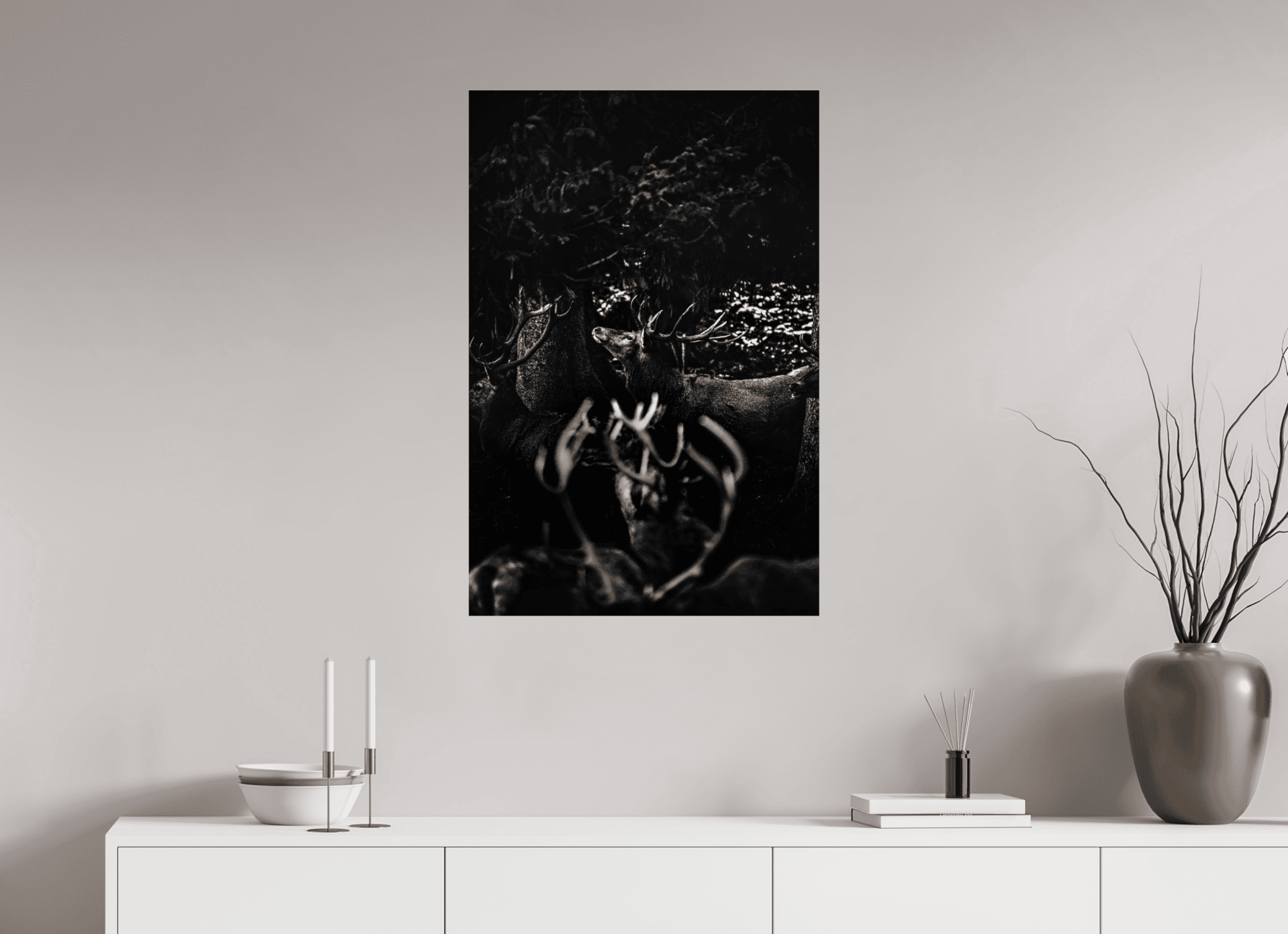 Hirsch im Wald. - Chris - Frumolt - Shop
