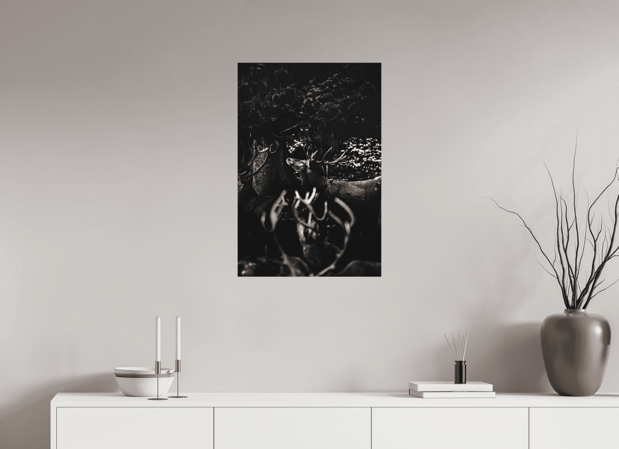 Hirsch im Wald. - Chris - Frumolt - Shop