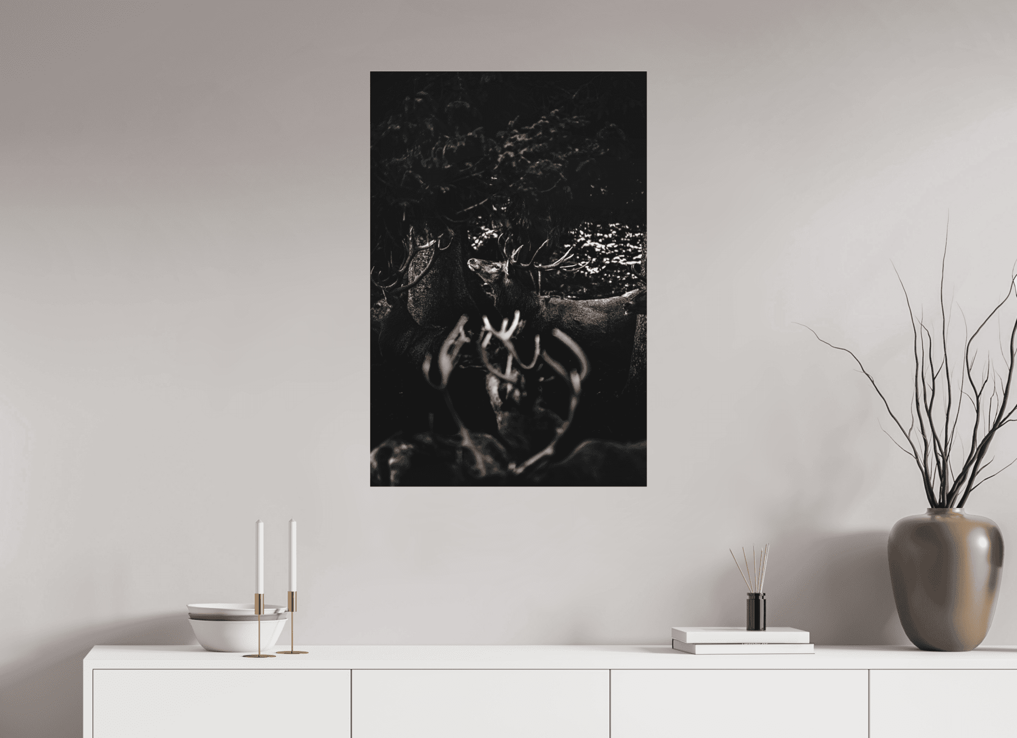 Hirsch im Wald. - Chris - Frumolt - Shop