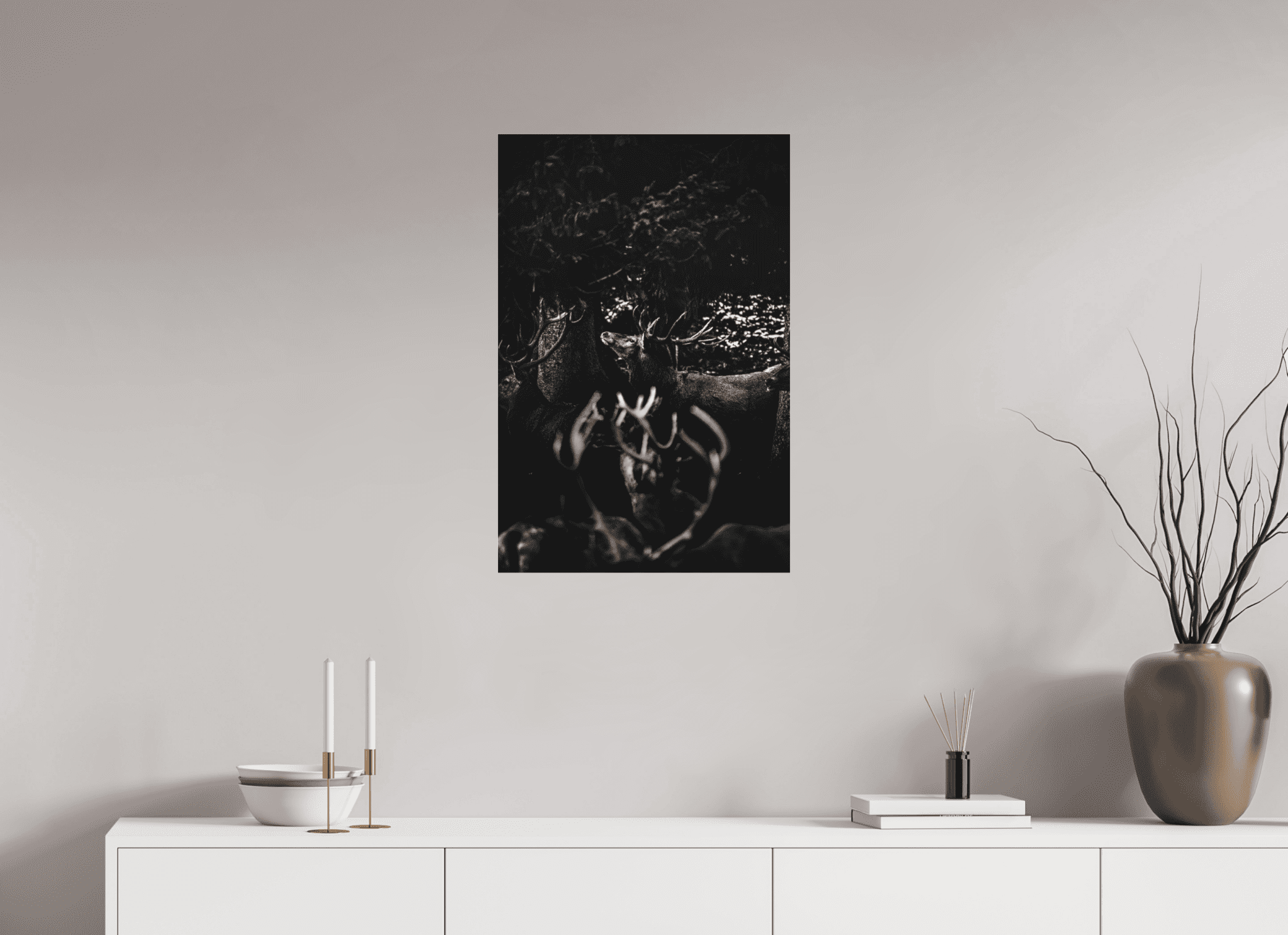 Hirsch im Wald. - Chris - Frumolt - Shop
