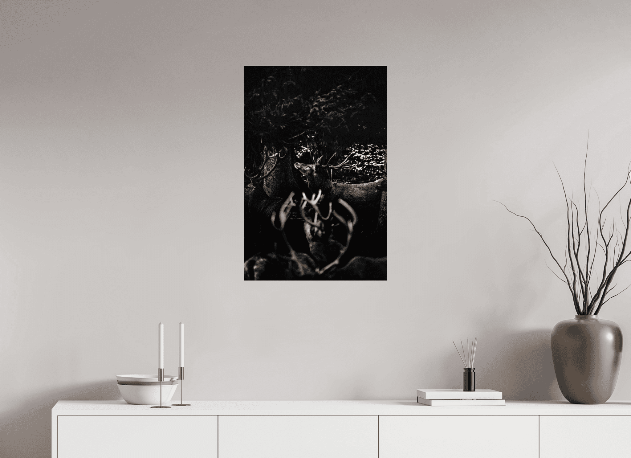 Hirsch im Wald. - Chris - Frumolt - Shop