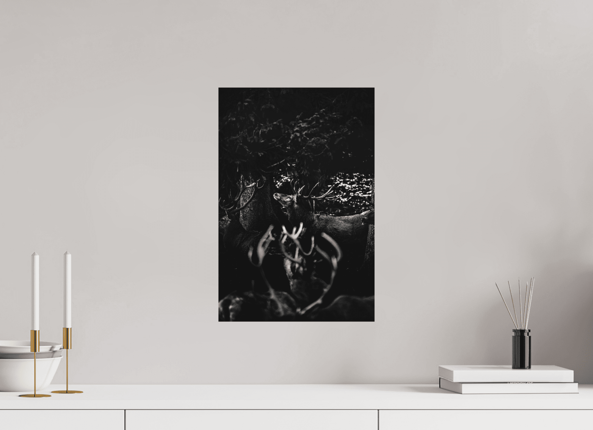 Hirsch im Wald. - Chris - Frumolt - Shop