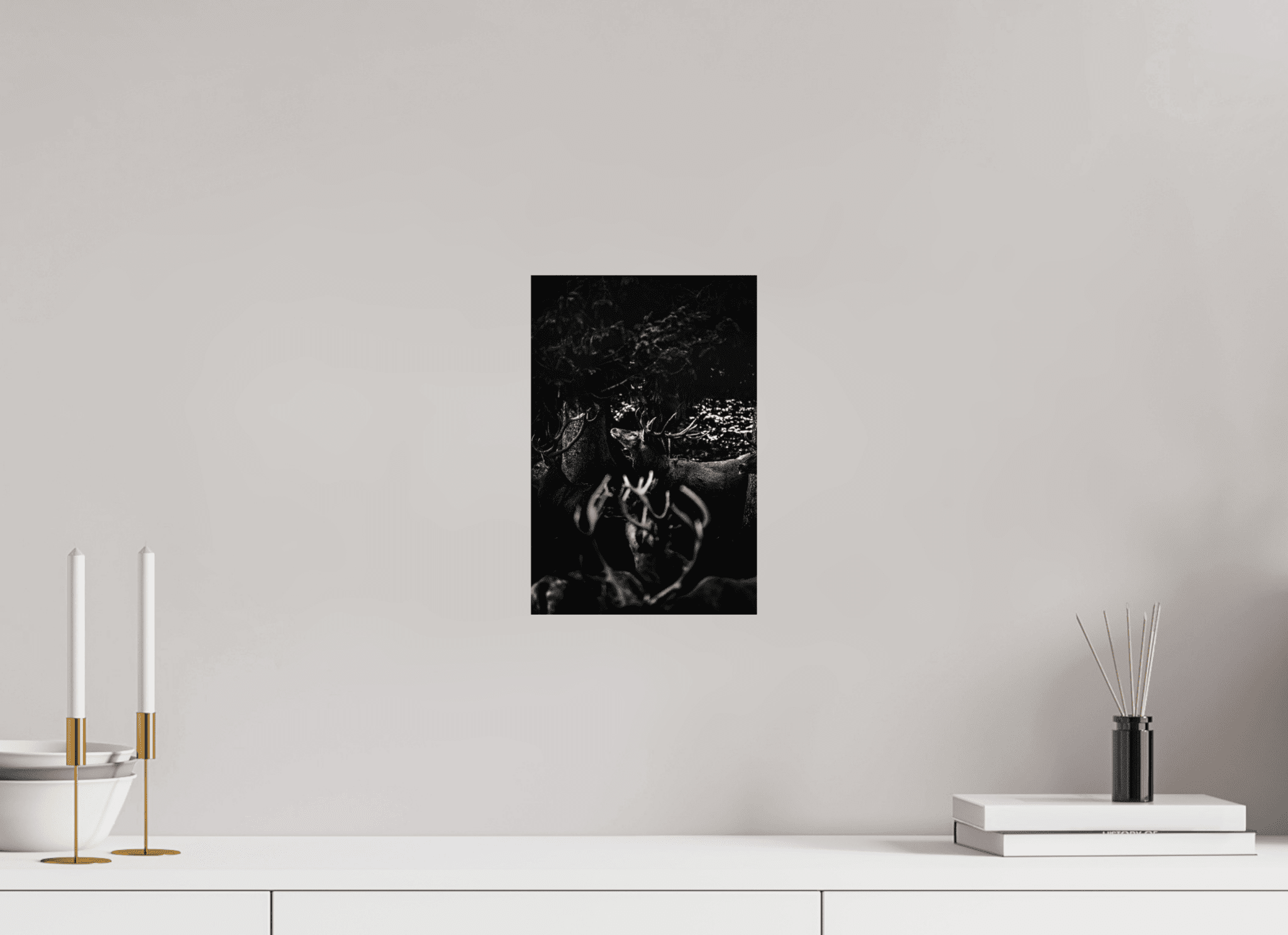 Hirsch im Wald. - Chris - Frumolt - Shop
