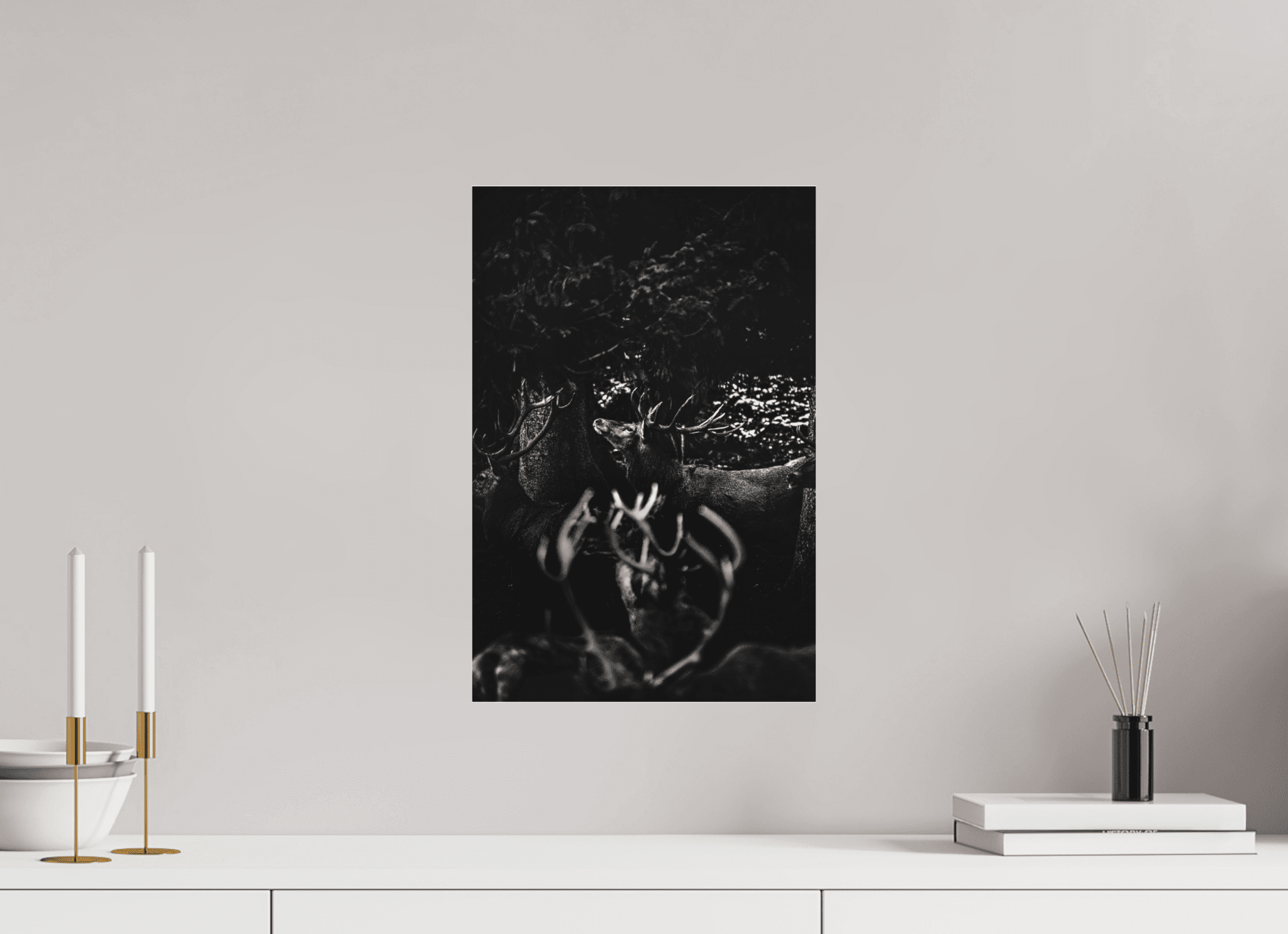 Hirsch im Wald. - Chris - Frumolt - Shop
