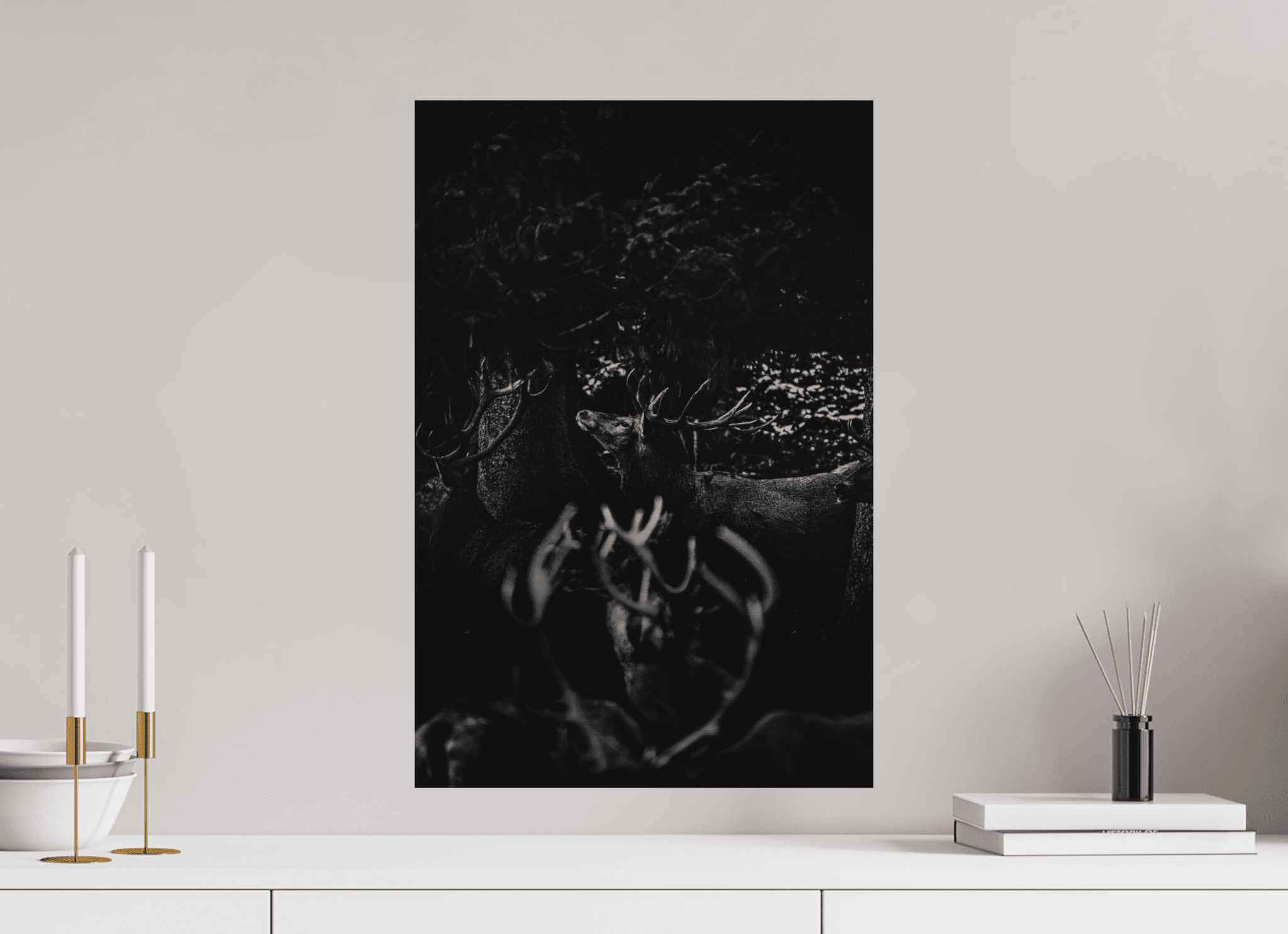 Hirsch im Wald. - Chris - Frumolt - Shop