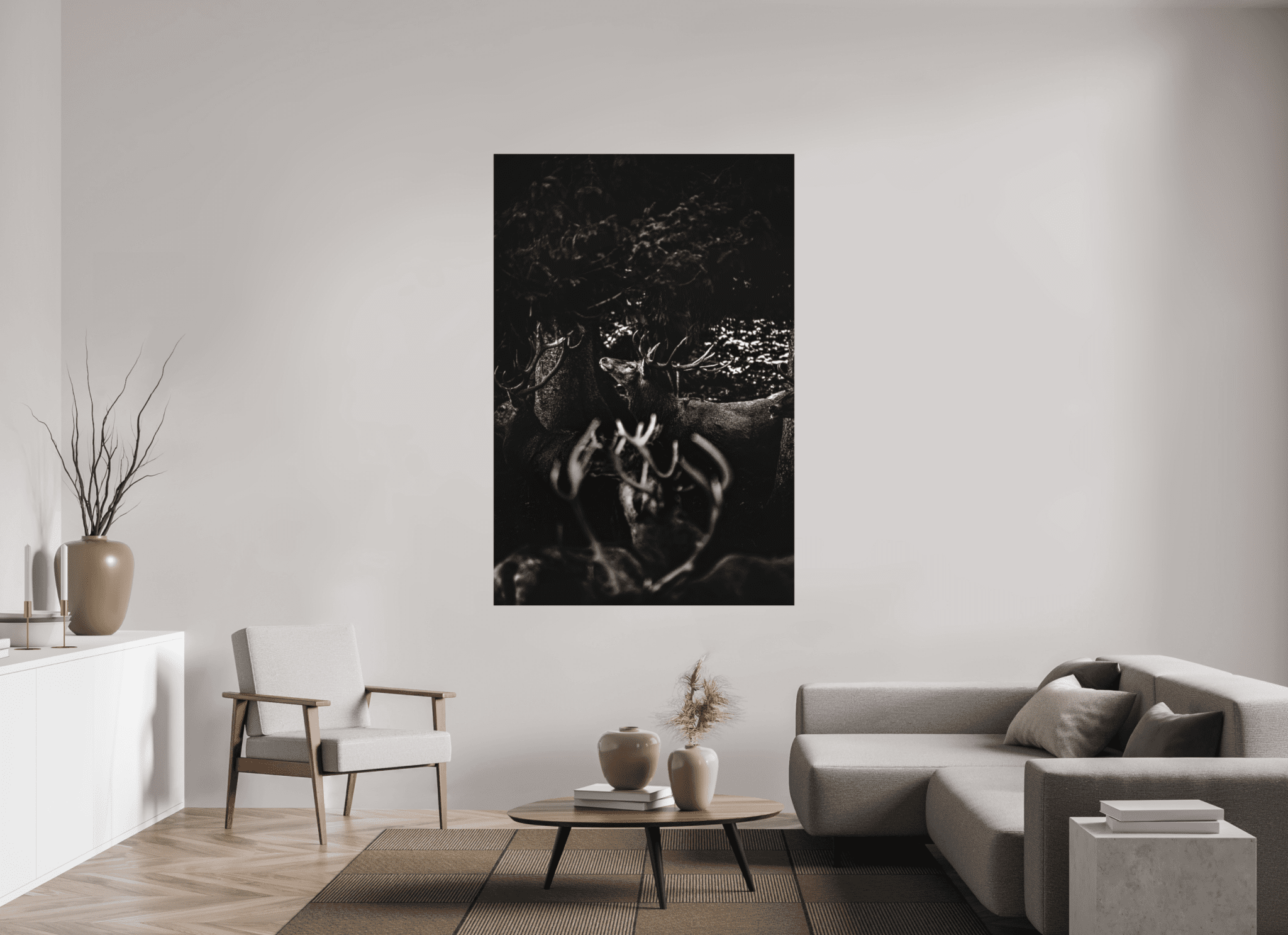 Hirsch im Wald. - Chris - Frumolt - Shop