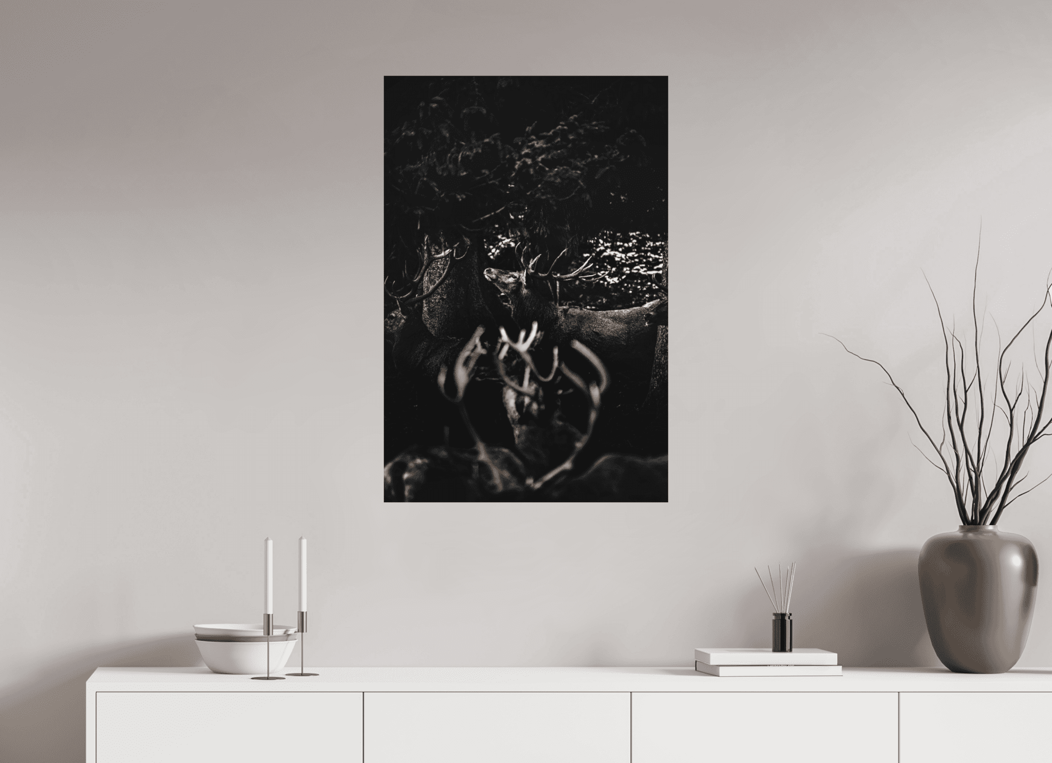 Hirsch im Wald. - Chris - Frumolt - Shop