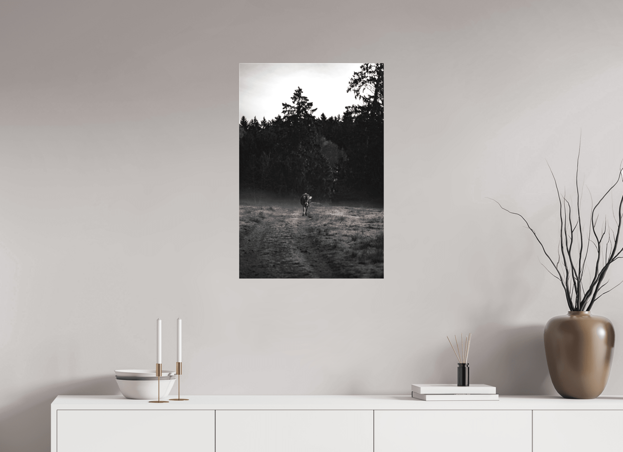 Kuh kommt auf mich zu. - Chris - Frumolt - Shop