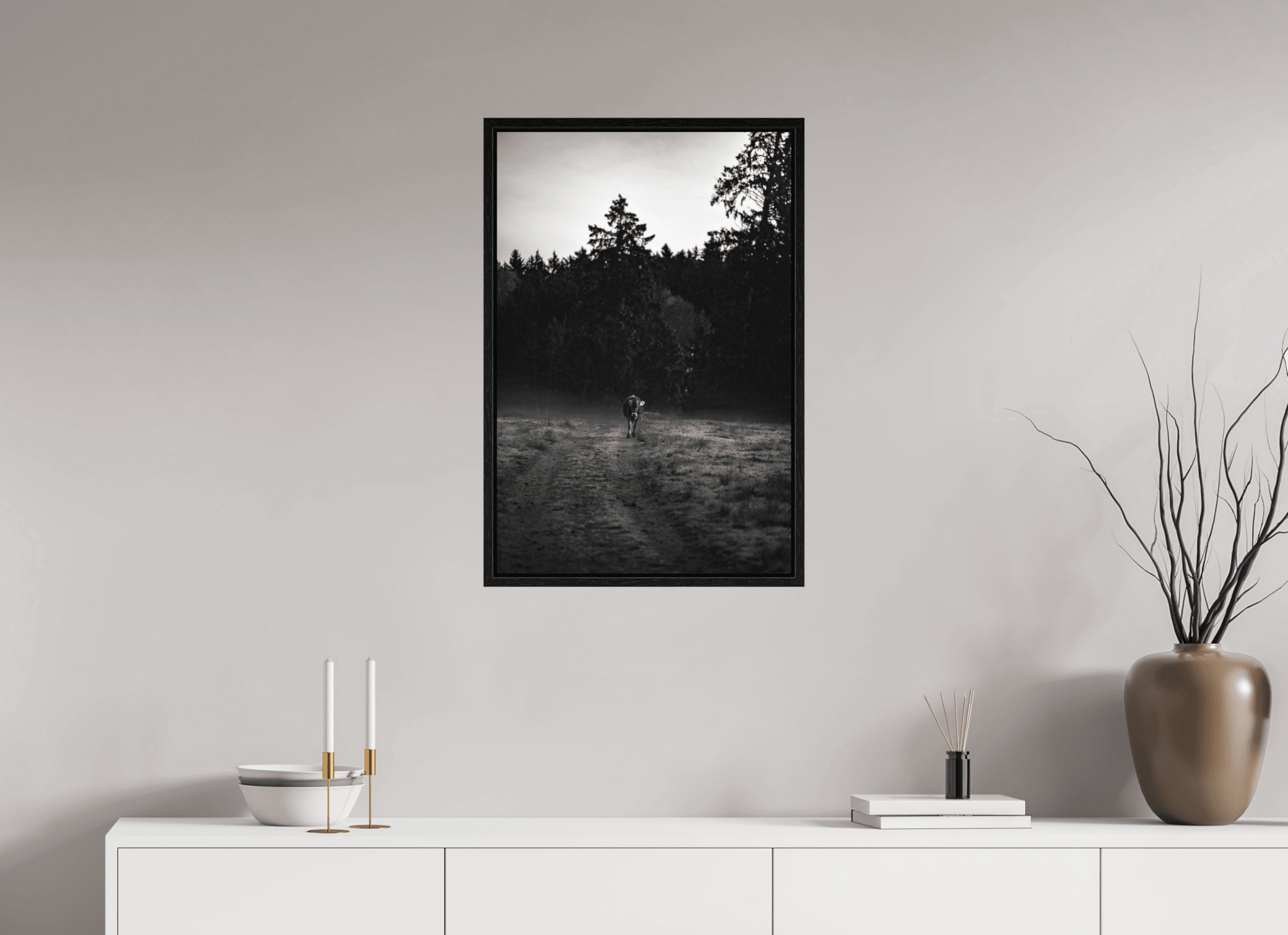 Kuh kommt auf mich zu. - Chris - Frumolt - Shop