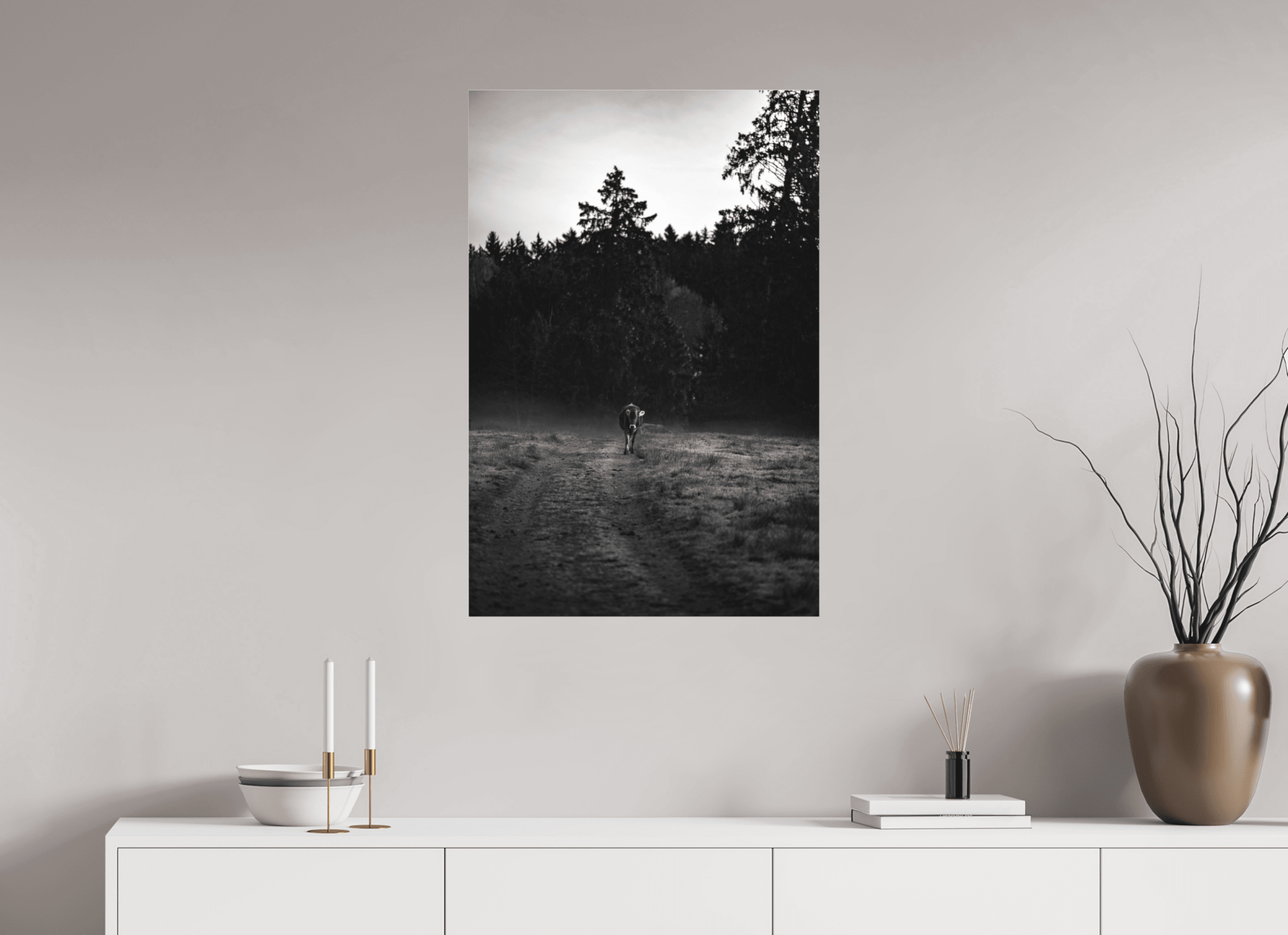 Kuh kommt auf mich zu. - Chris - Frumolt - Shop