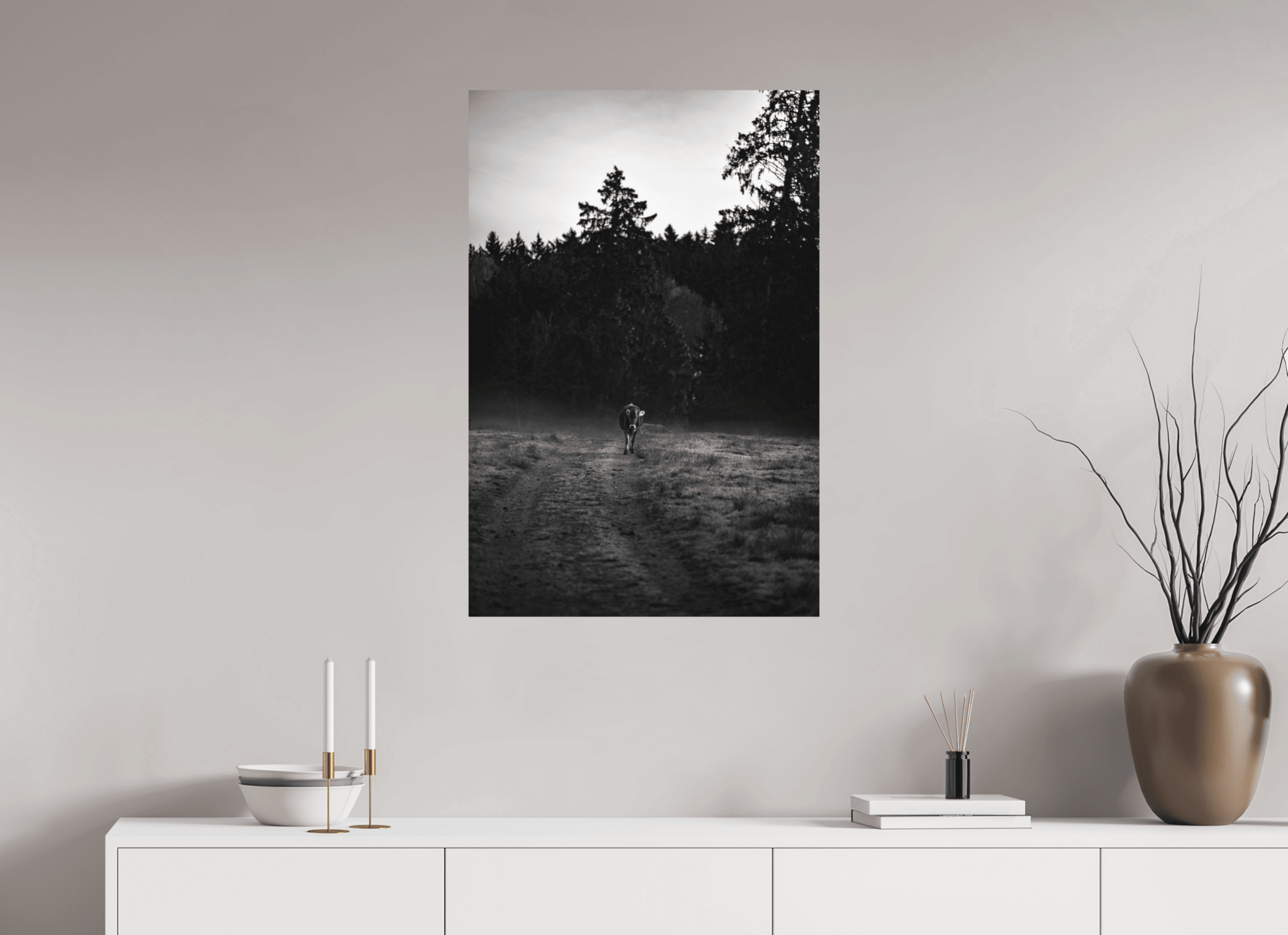 Kuh kommt auf mich zu. - Chris - Frumolt - Shop