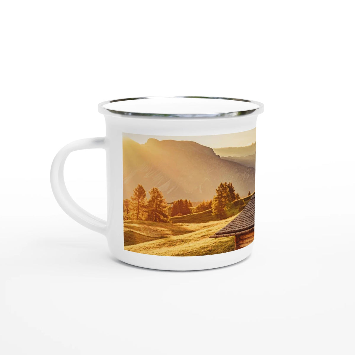 Mei Herzklopf-Häferl vum Sunnaufgong auf der Seiser Alm – do pfeifsch di un, so schian! - Chris-Frumolt-Shop