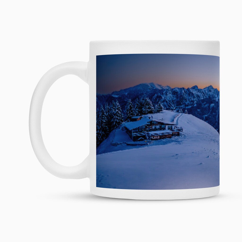 Morgendämmerung in den Bergen - Tasse - Chris - Frumolt - Shop