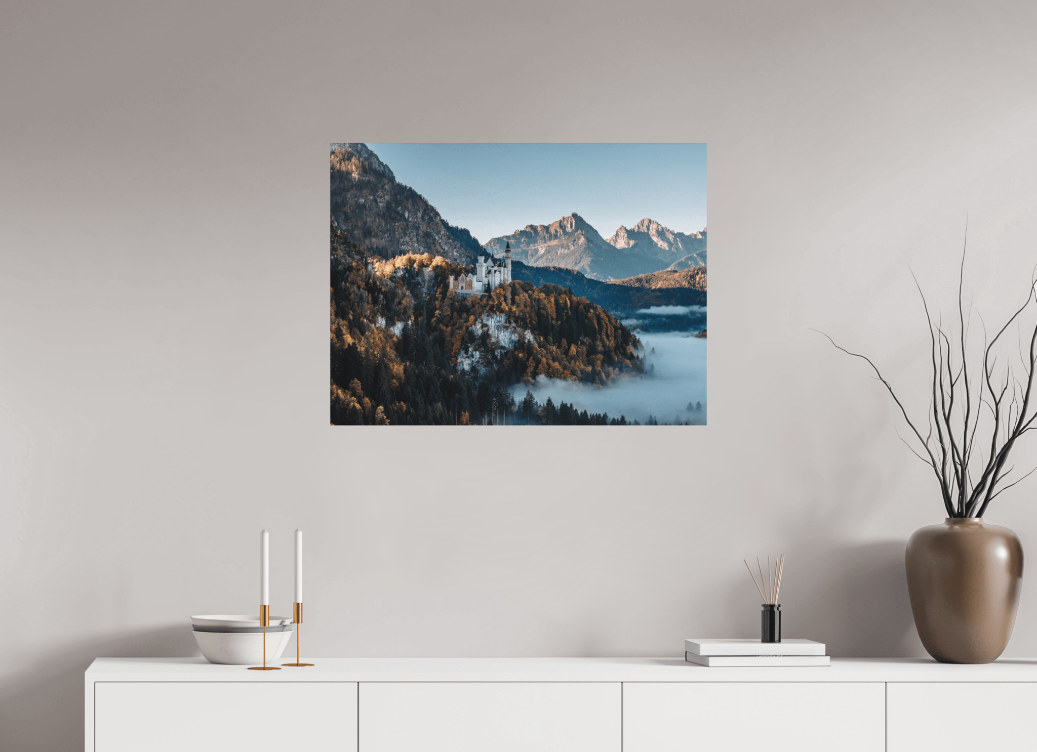 Neuschwanstein im Herbst II - Chris - Frumolt - Shop