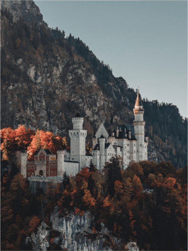 Neuschwanstein im Herbst III - Chris - Frumolt - Shop