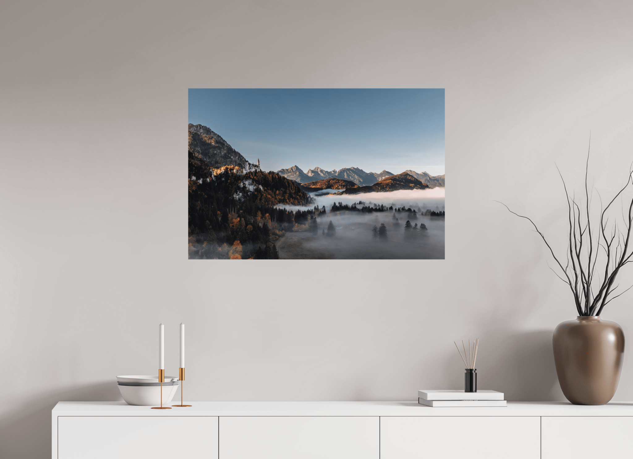 Schloss Neuschwanstein Herbst I - Chris - Frumolt - Shop