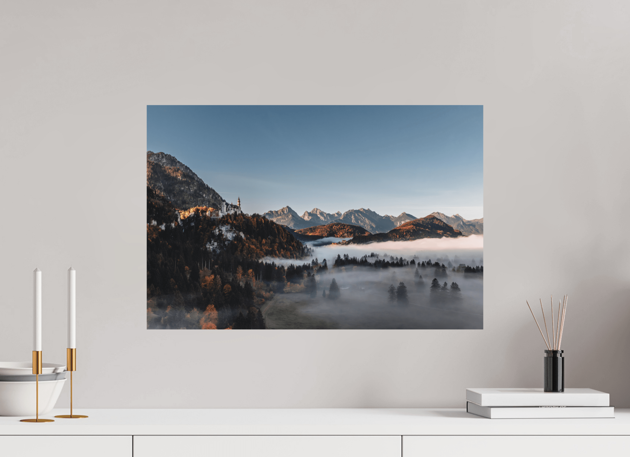 Schloss Neuschwanstein Herbst I - Chris - Frumolt - Shop