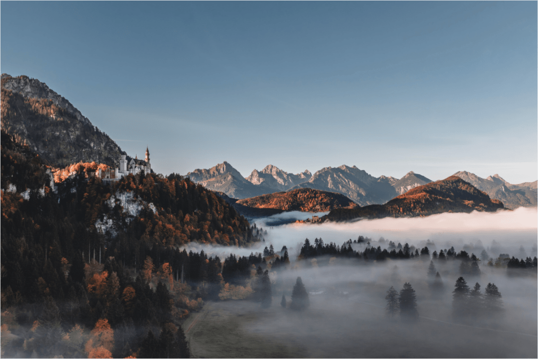 Schloss Neuschwanstein Herbst I - Chris - Frumolt - Shop