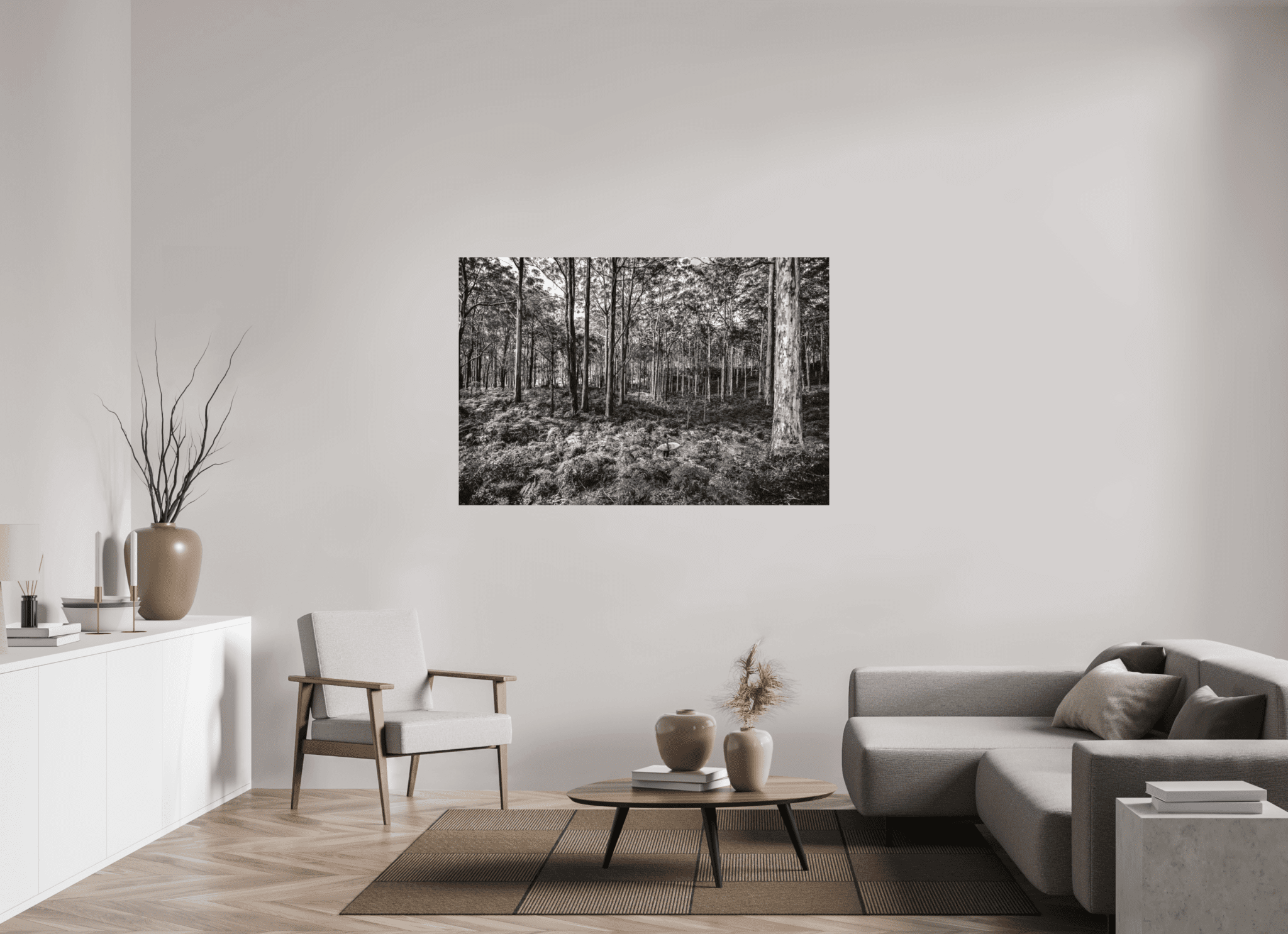 The Surfer in the Forrest. - Chris - Frumolt - Shop