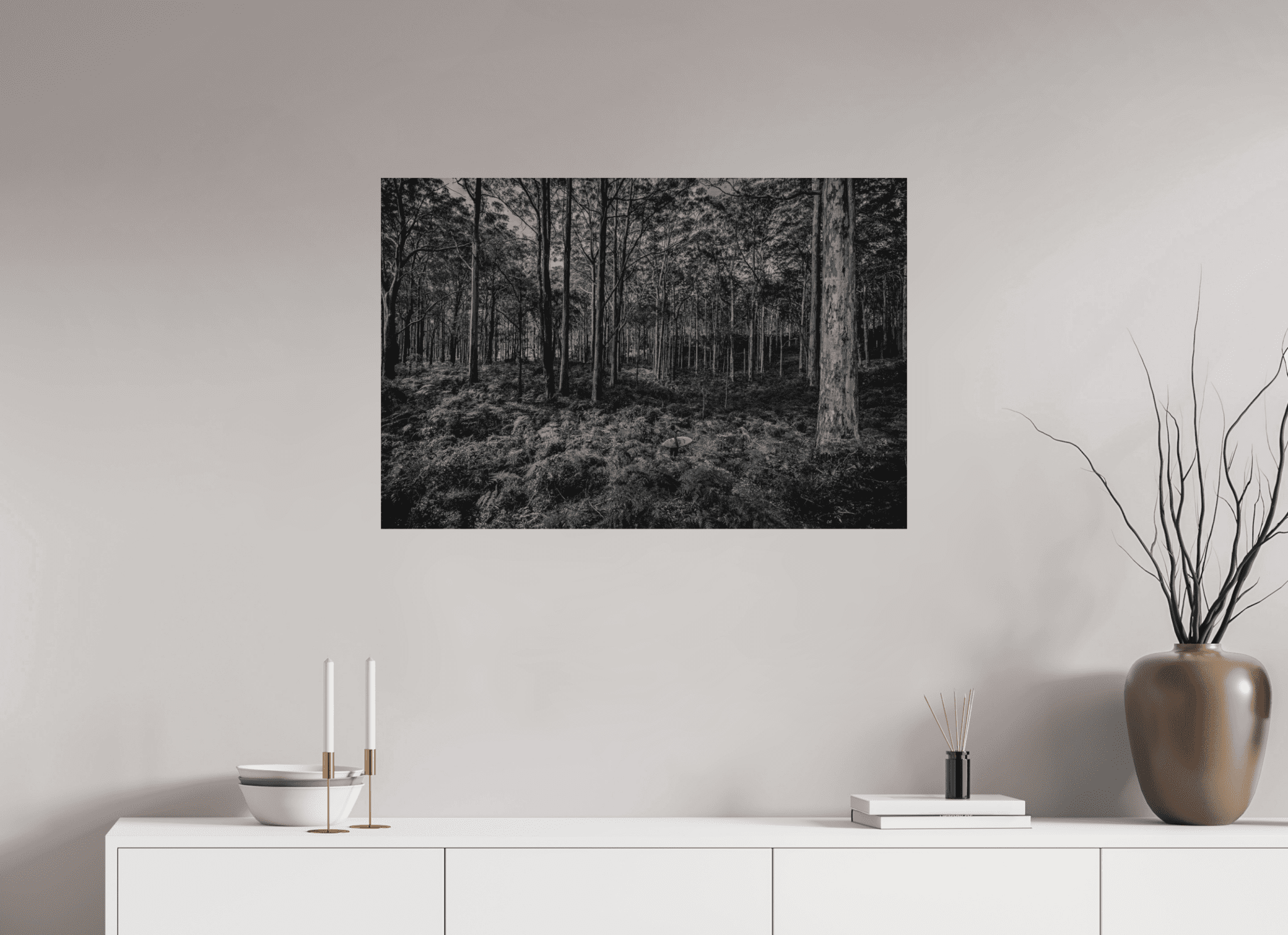 The Surfer in the Forrest. - Chris - Frumolt - Shop