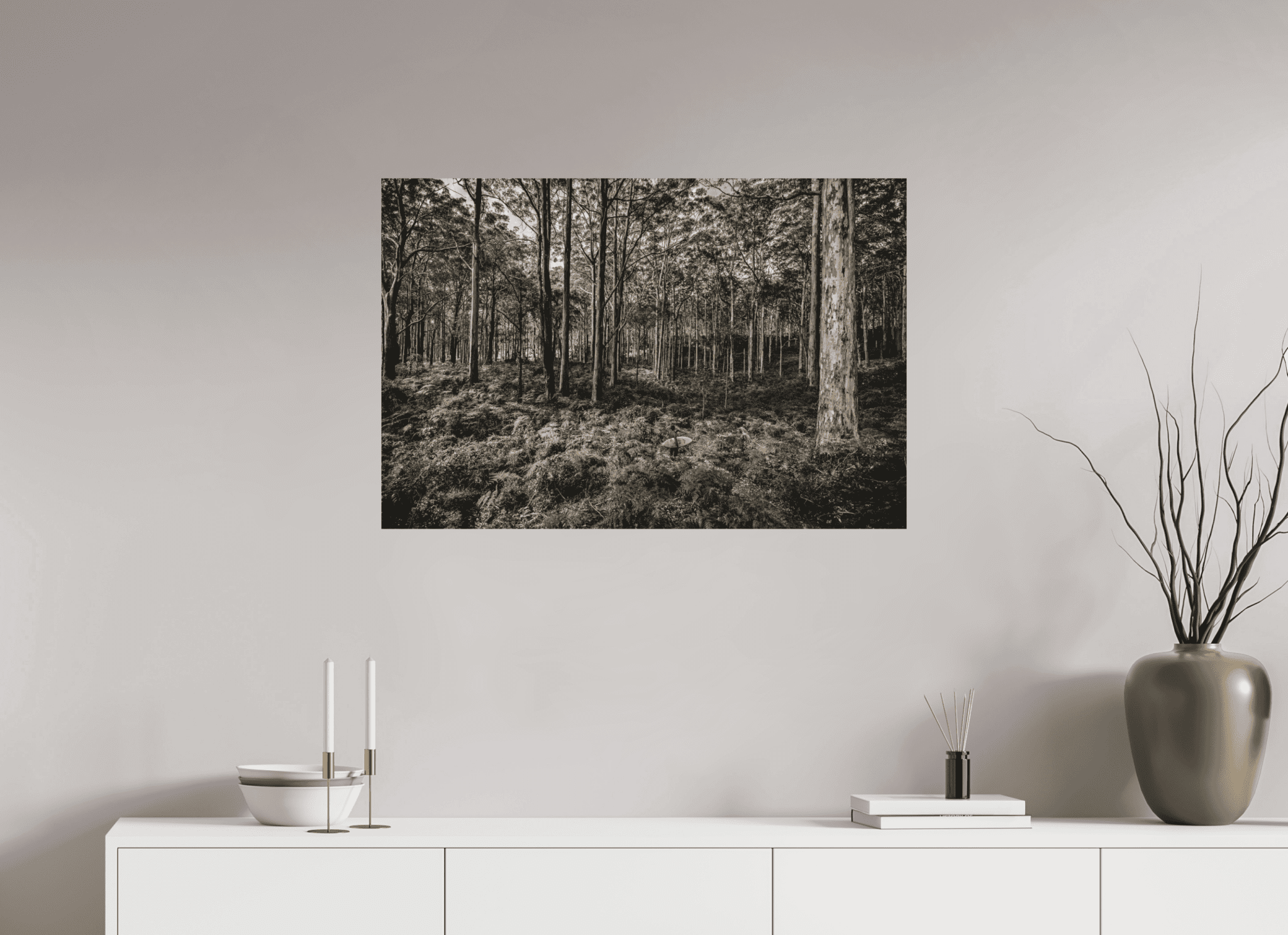 The Surfer in the Forrest. - Chris - Frumolt - Shop