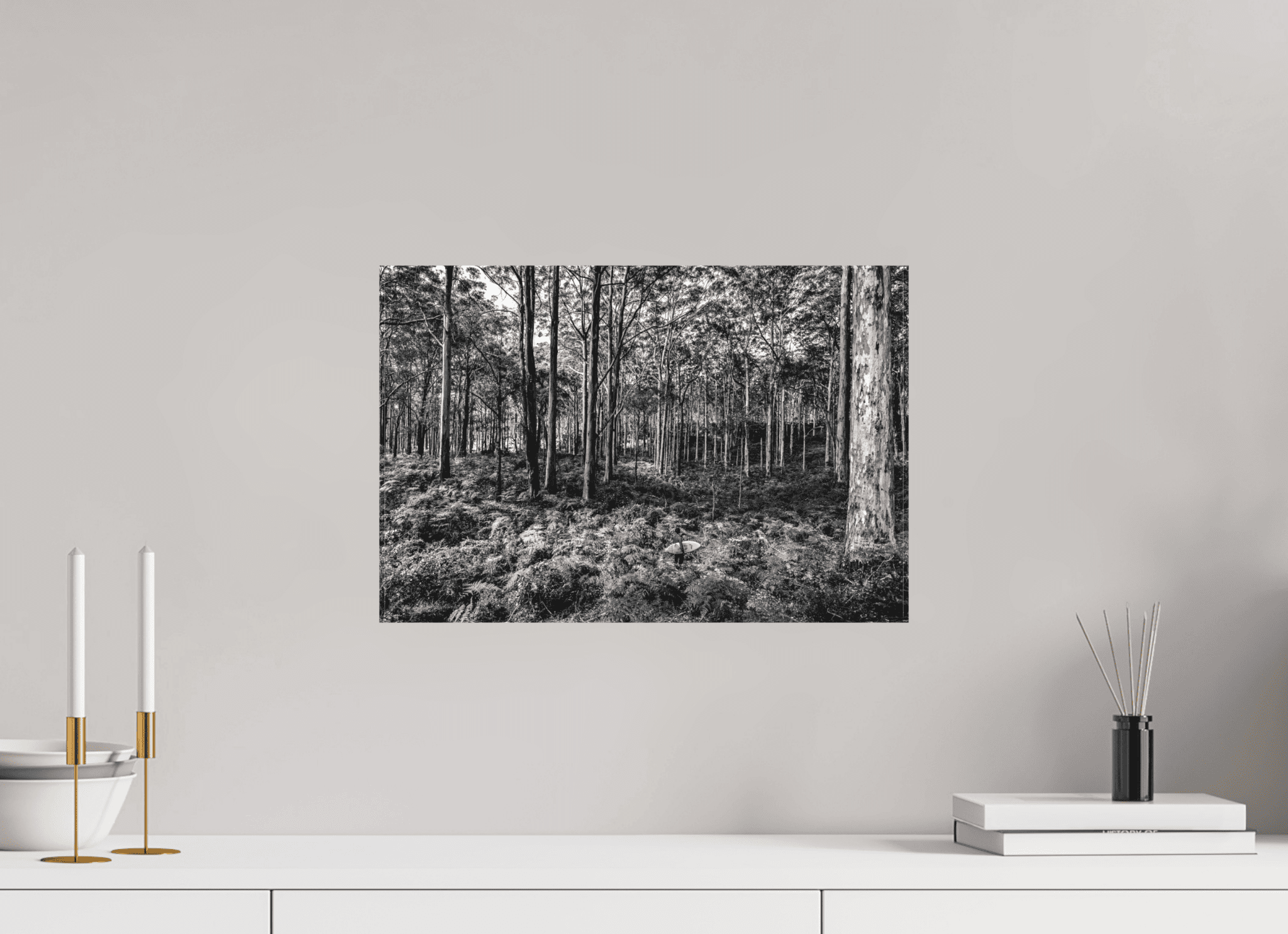 The Surfer in the Forrest. - Chris - Frumolt - Shop