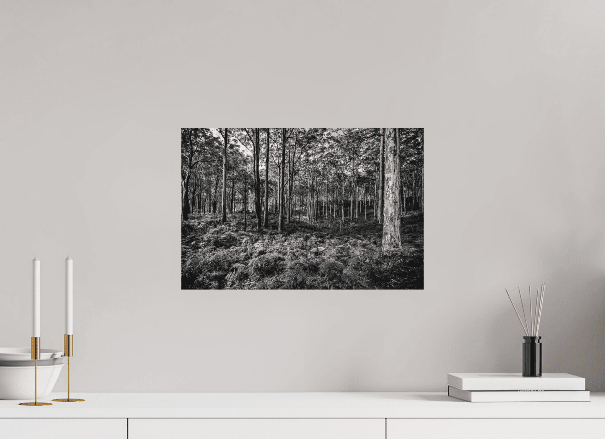 The Surfer in the Forrest. - Chris - Frumolt - Shop