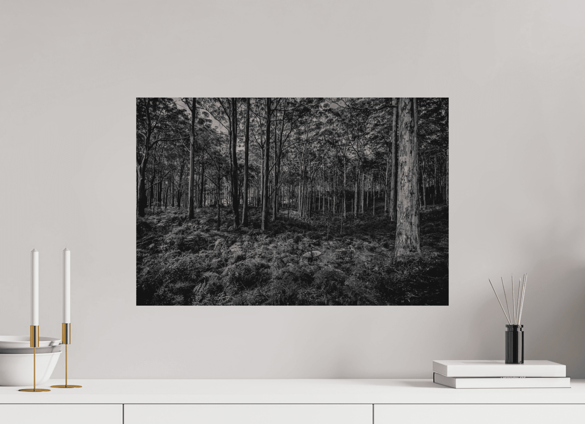 The Surfer in the Forrest. - Chris - Frumolt - Shop