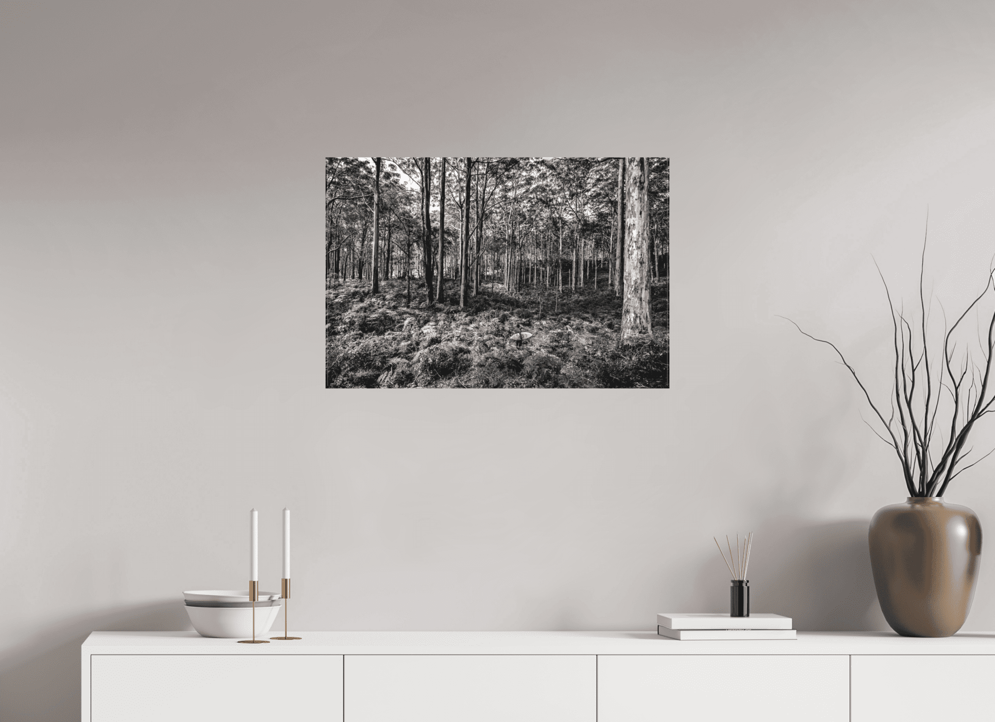 The Surfer in the Forrest. - Chris - Frumolt - Shop