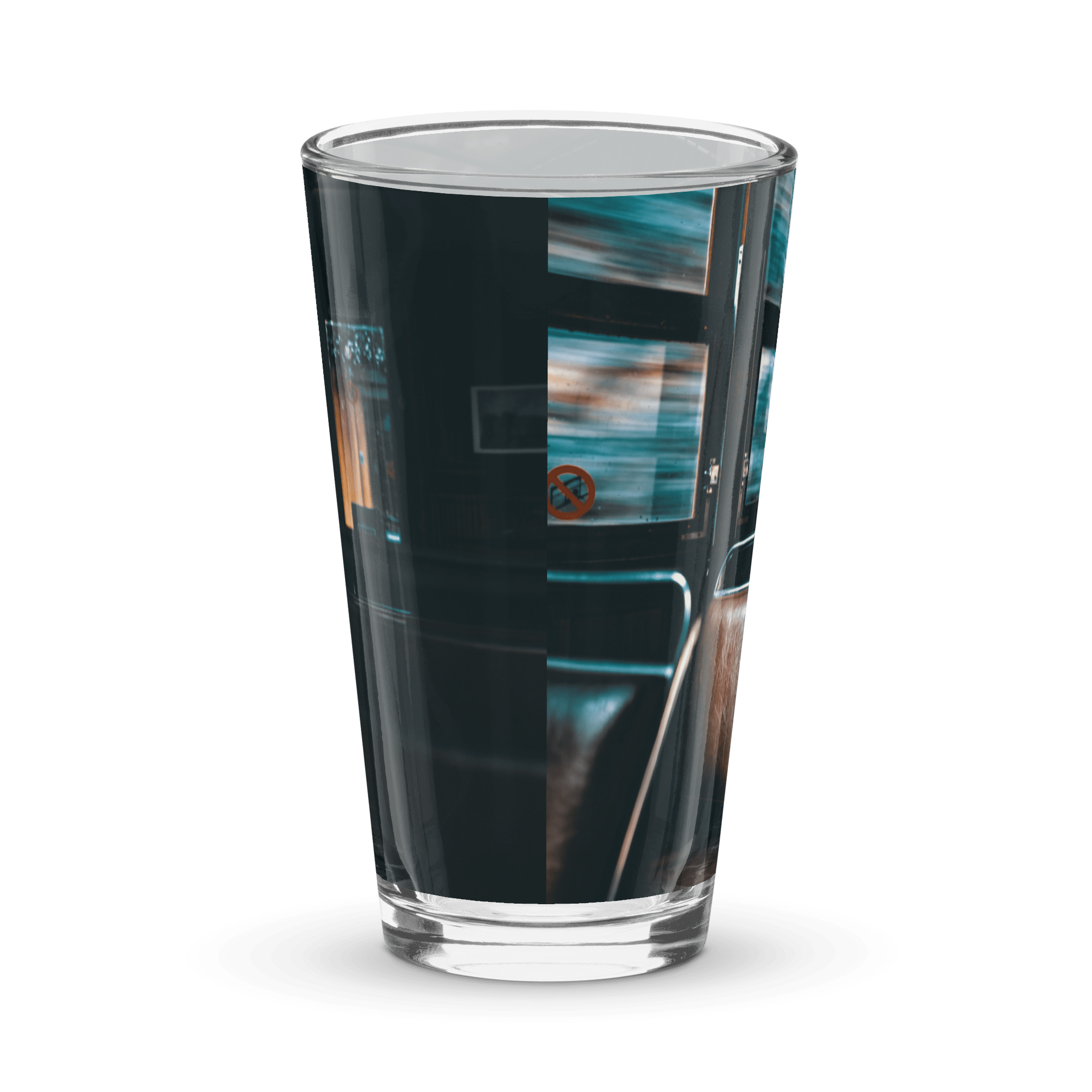 The Train - Pint - Glas - Chris - Frumolt - Shop