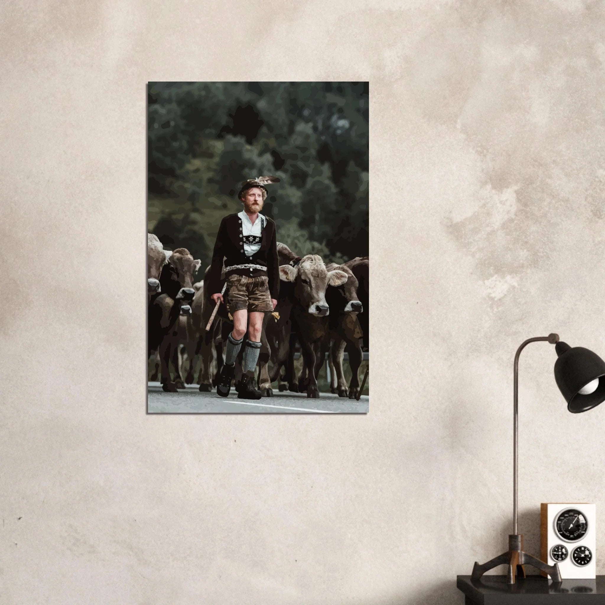 Viehscheid (Vektorgrafik) Kunstdrucke 60x90 cm / 24x36″ - Chris - Frumolt - Shop