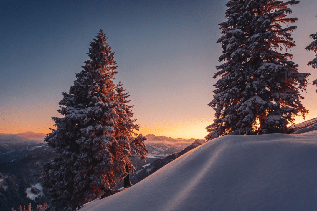 Winterstimmung am Edelsberg. - Chris - Frumolt - Shop