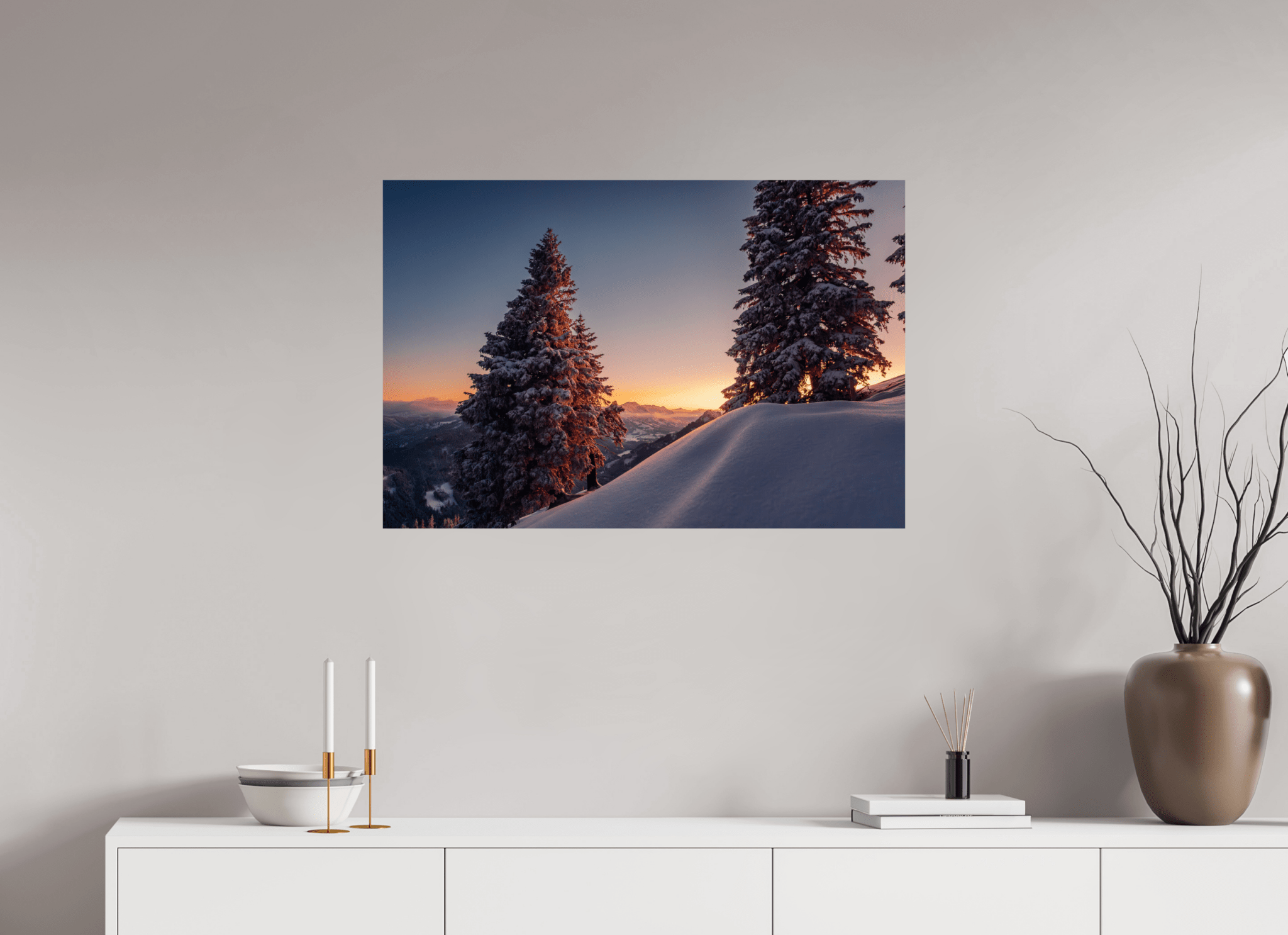 Winterstimmung am Edelsberg. - Chris - Frumolt - Shop