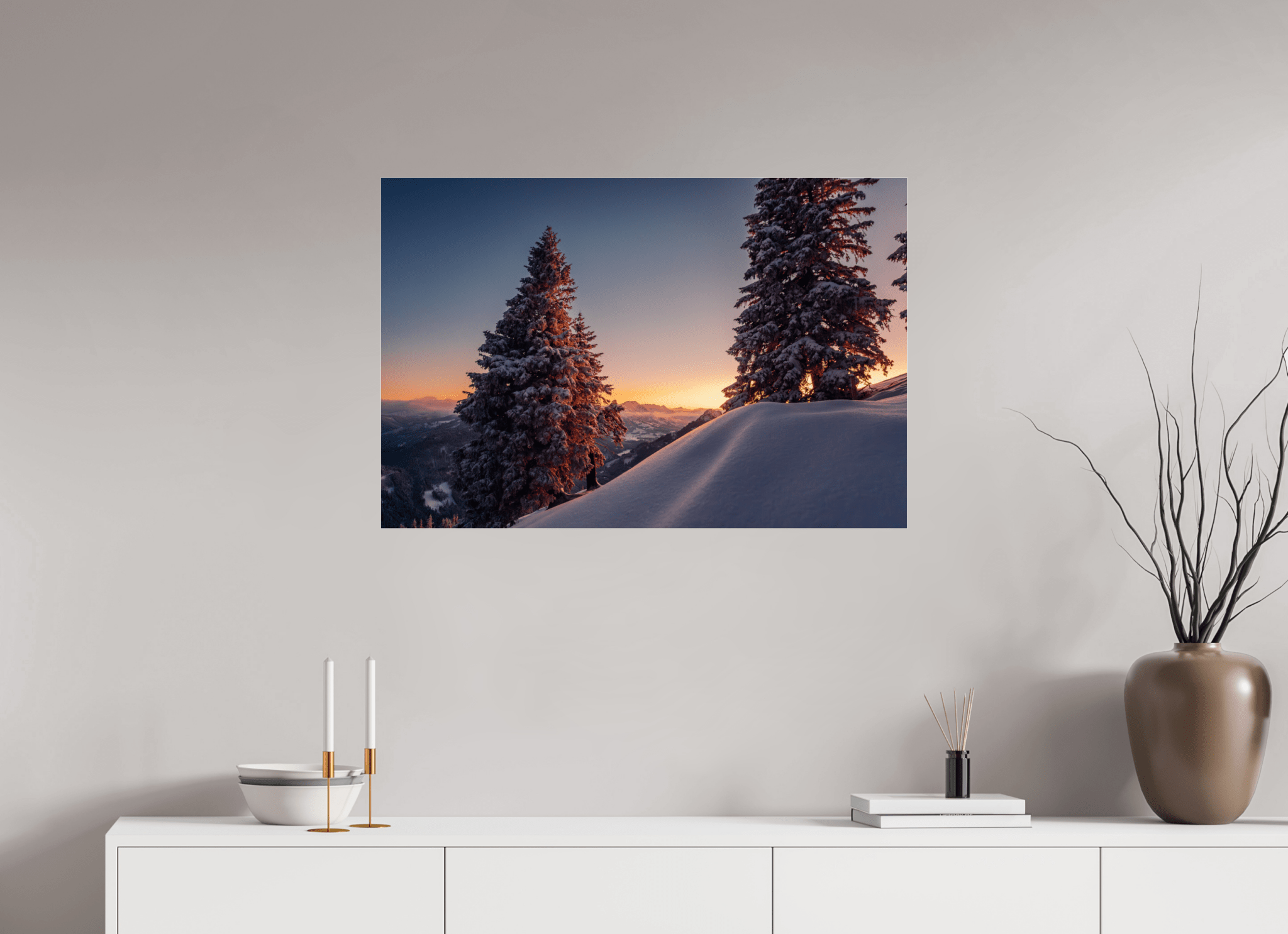 Winterstimmung am Edelsberg. - Chris - Frumolt - Shop